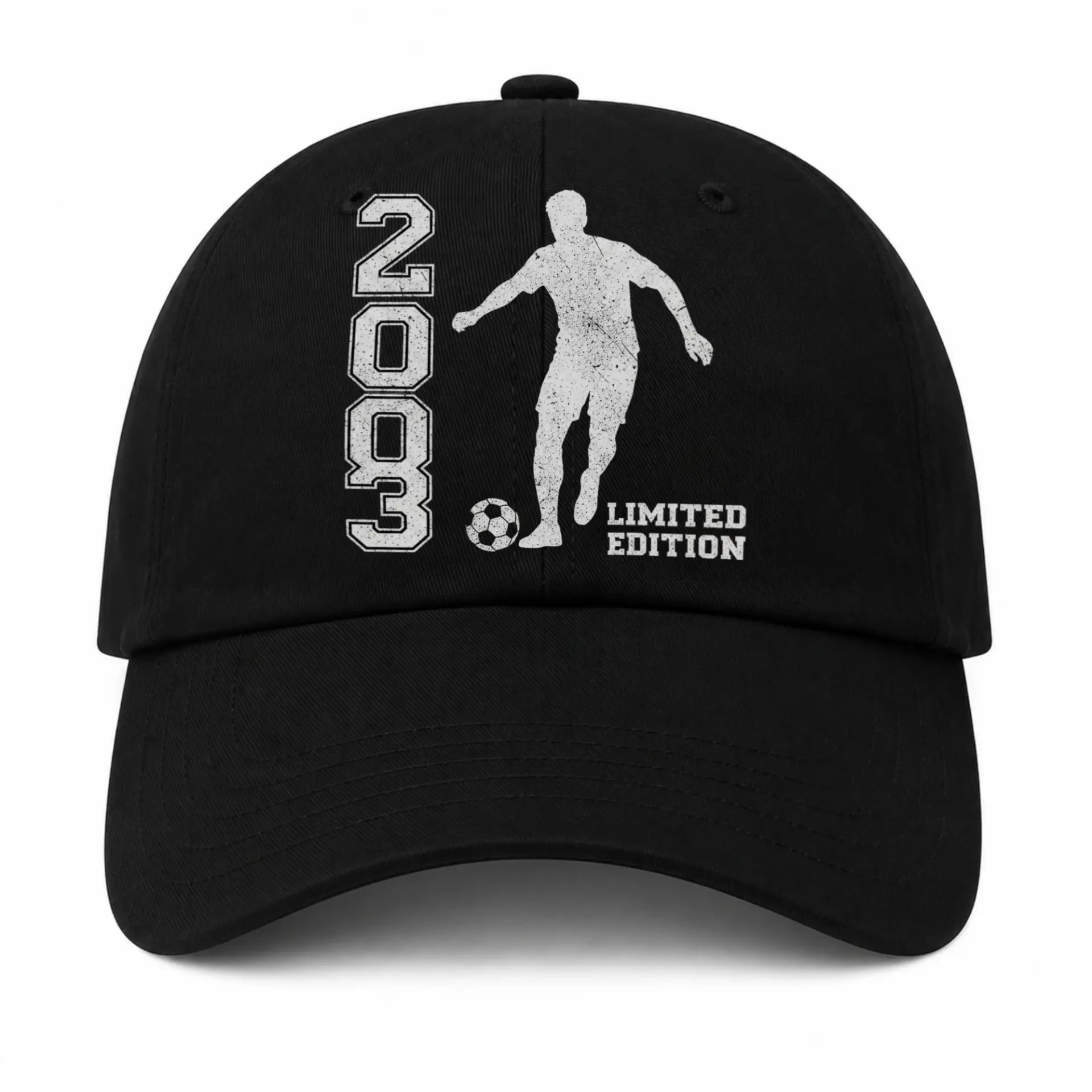 Risk: the Provided Image Displays a Hat with Text and Graphics Rather Than a Cut-To-Shape Vinyl Sticker or Decal Pack as Requested, Indicating a Discrepancy Between the Product Type and Visual Content.