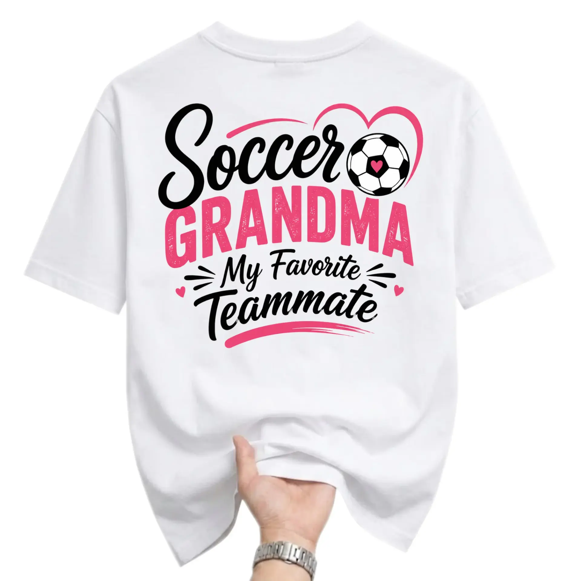 Graphic Tee Soccer Grandma My Favorite Teammate Shirt Sports Fan Apparel