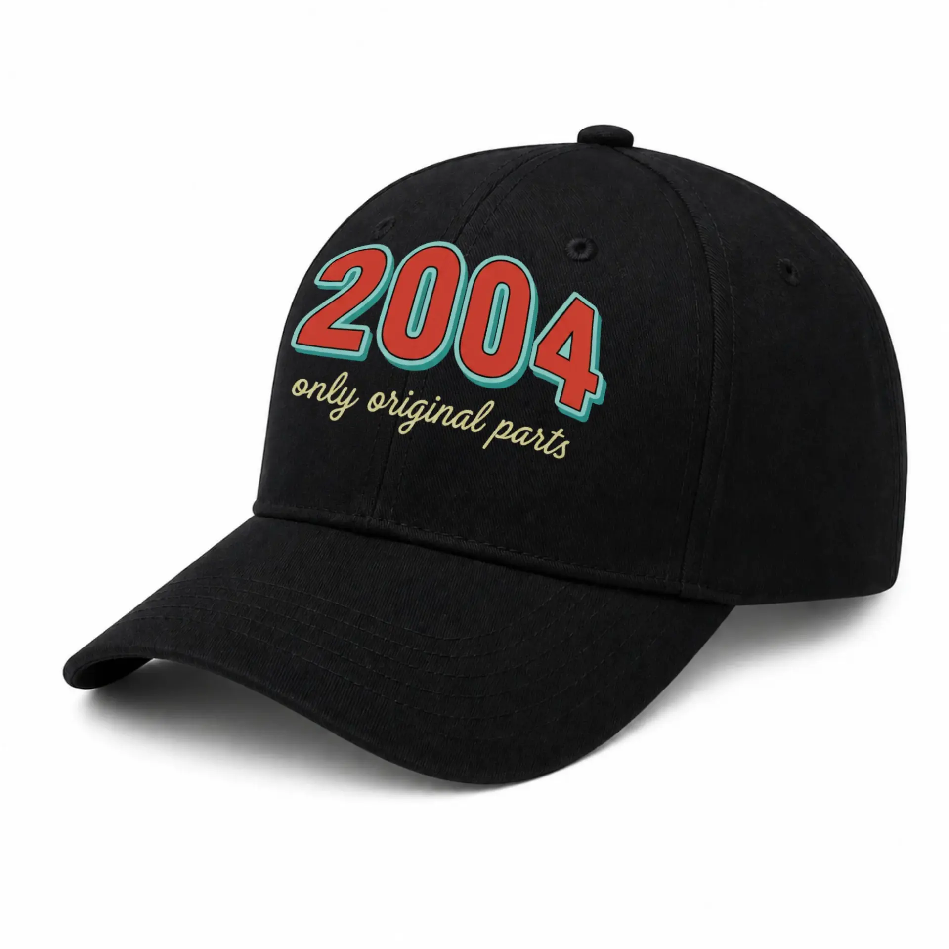 Baseball Cap Vintage 2004 Only Original Parts Graphic Hat for Adults