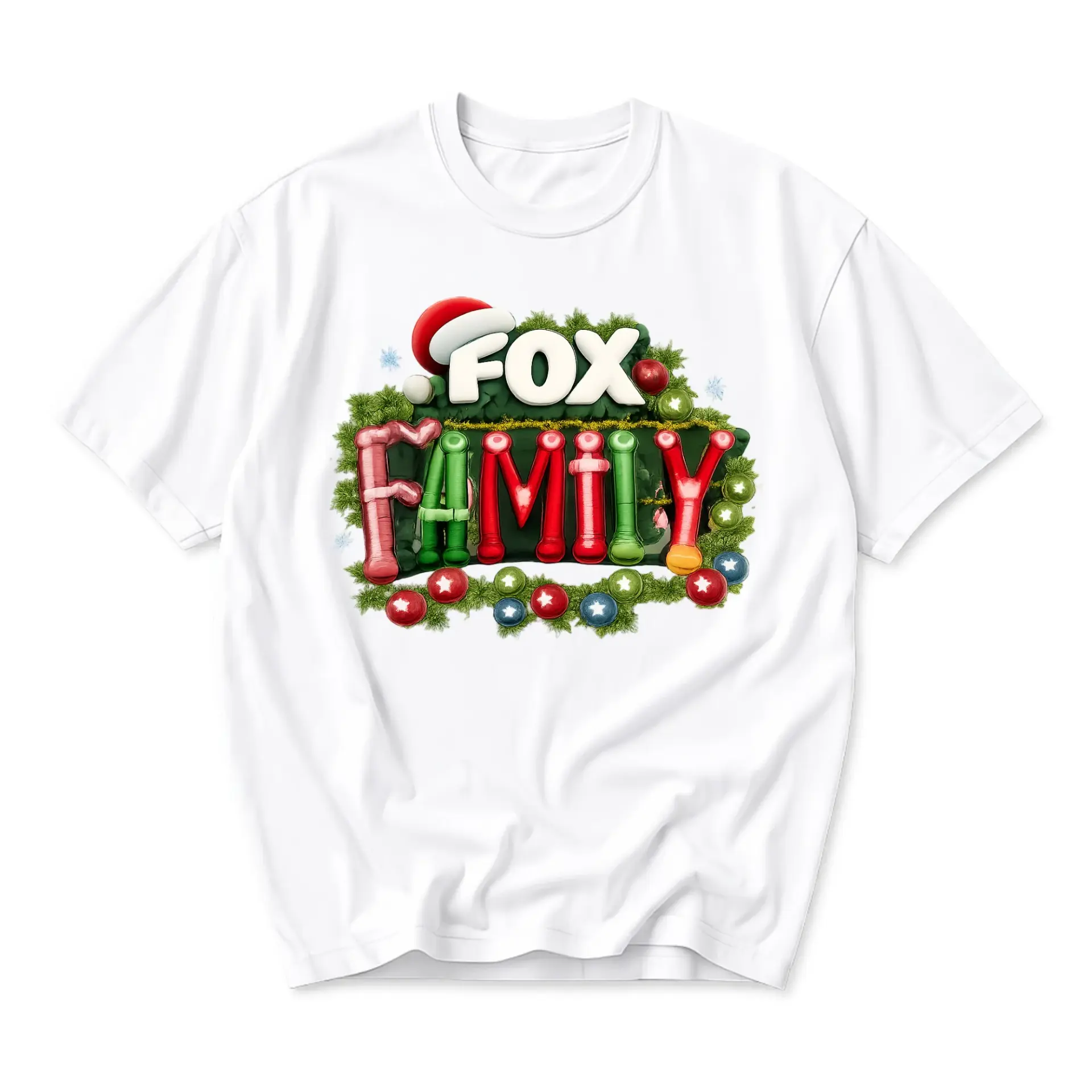 Funny Shirt Family Christmas Graphic Tee Unisex Holiday Crew Neck Short