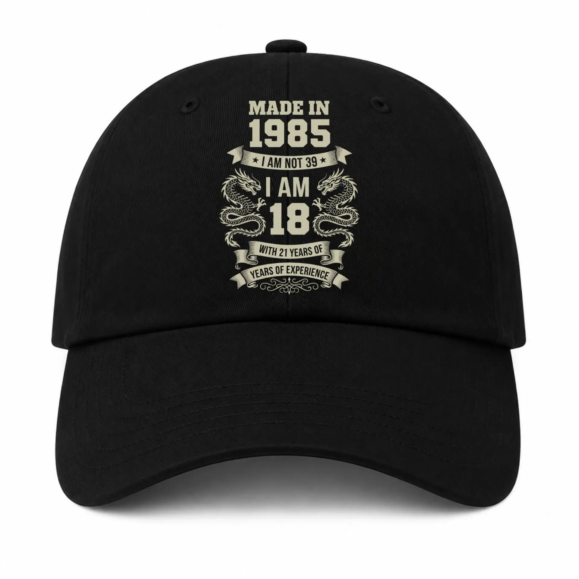 Baseball Cap Vintage 1985 Birthday Gift Hat for Men and Women Anniversary