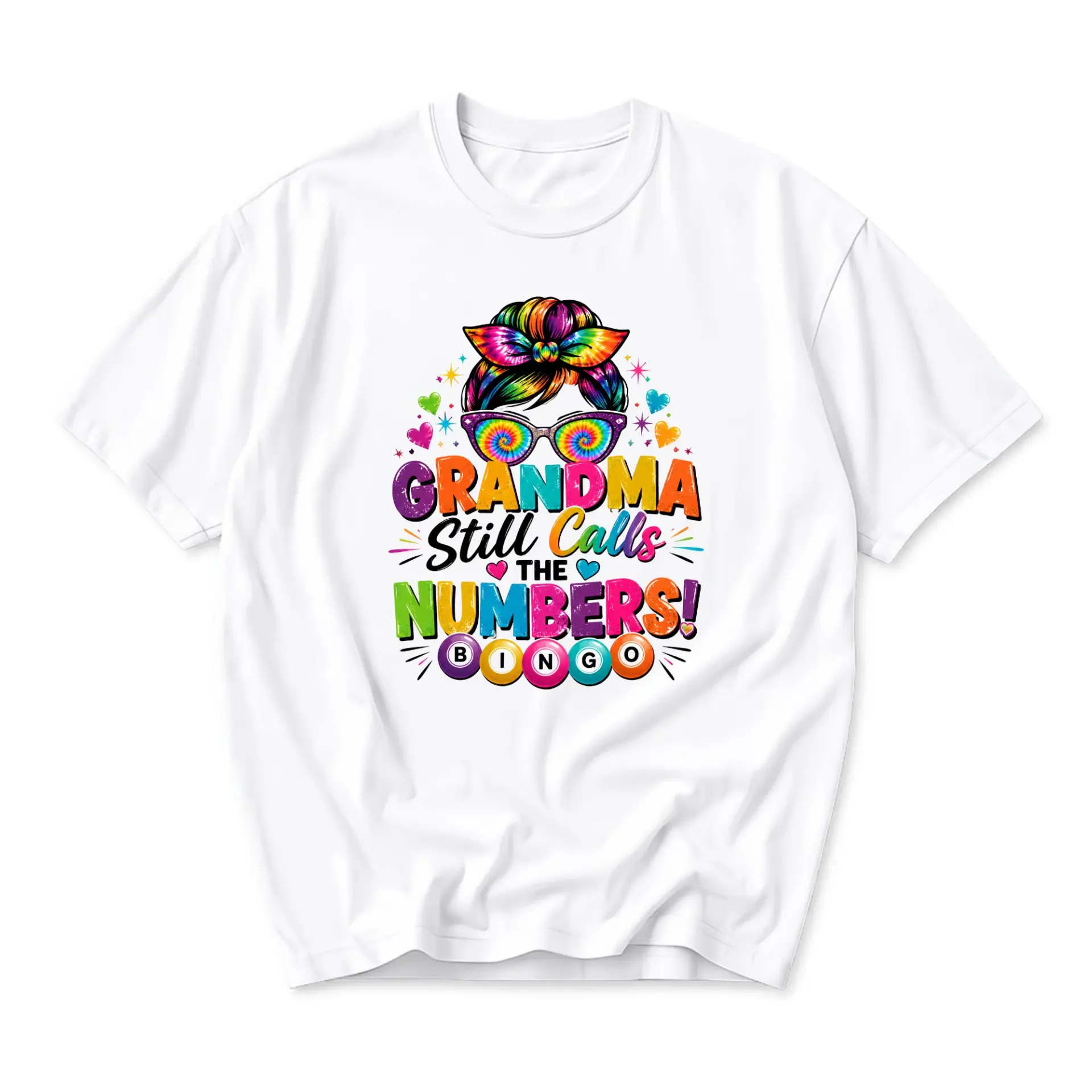 Funny Shirt Grandma Still Calls the Numbers Bingo Graphic Tee Unisex Casual Apparel for Everyday Comfortable Wear