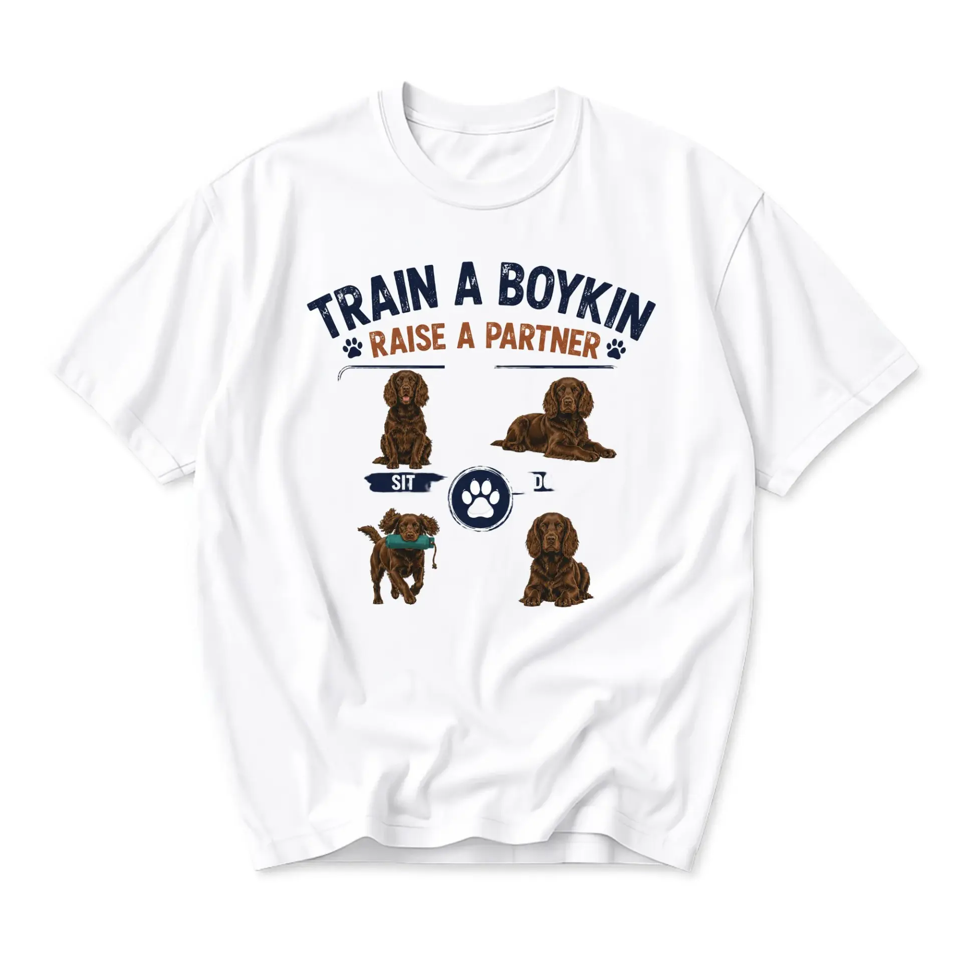 Graphic Tee Unisex Crew Neck Shirt a Raise a Partner Dog Breed Lover Casual
