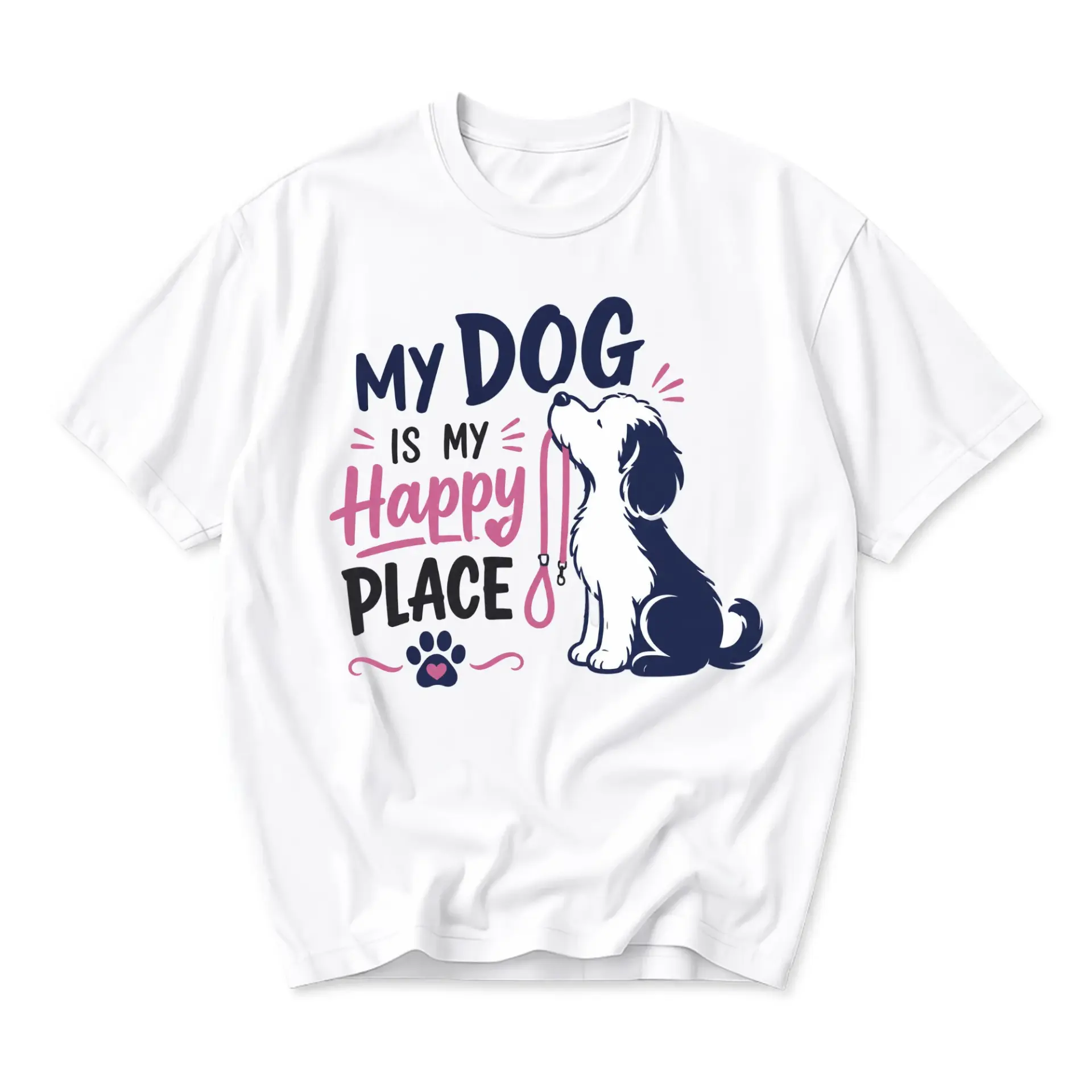 Graphic Tee Is My Shirt Casual Unisex Crew Neck Top for Lovers Pet Owner