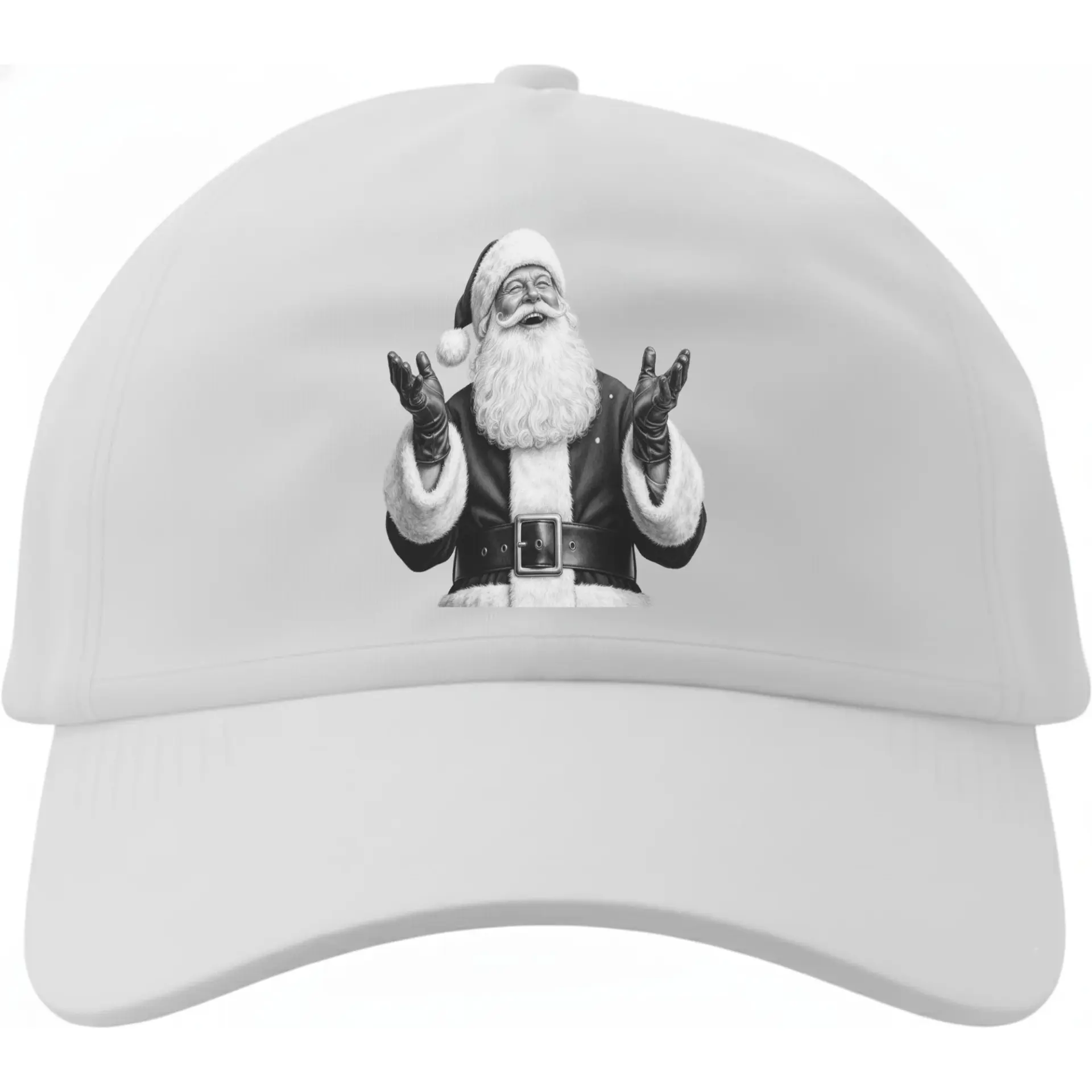 Dad Hat Christmas Santa Claus Graphic Baseball Cap for Men and Women Adjustable Cotton Low Profile Holiday Sun Hat