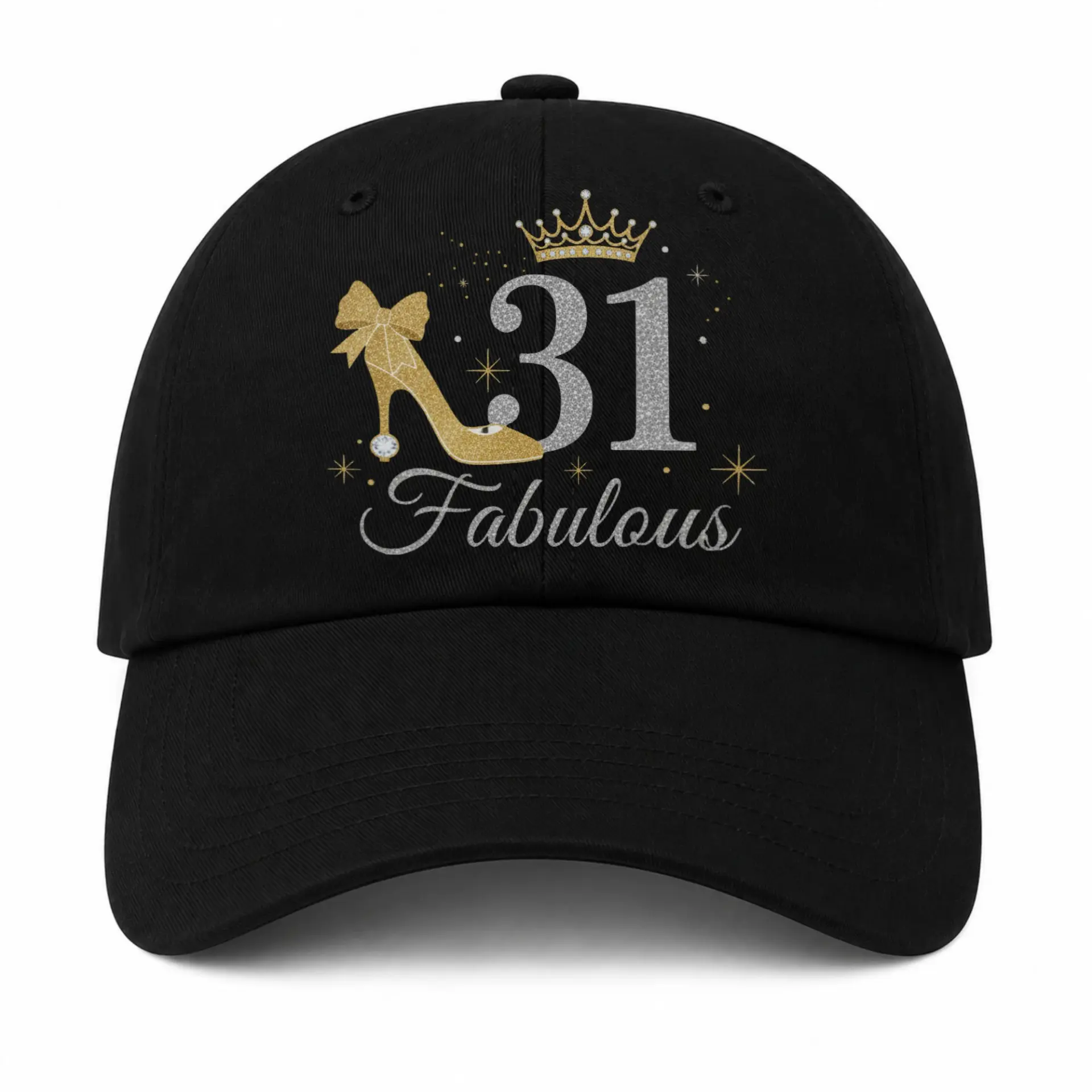 Baseball Cap Celebration Birthday Queen Hat Stylish Accessory Headwear
