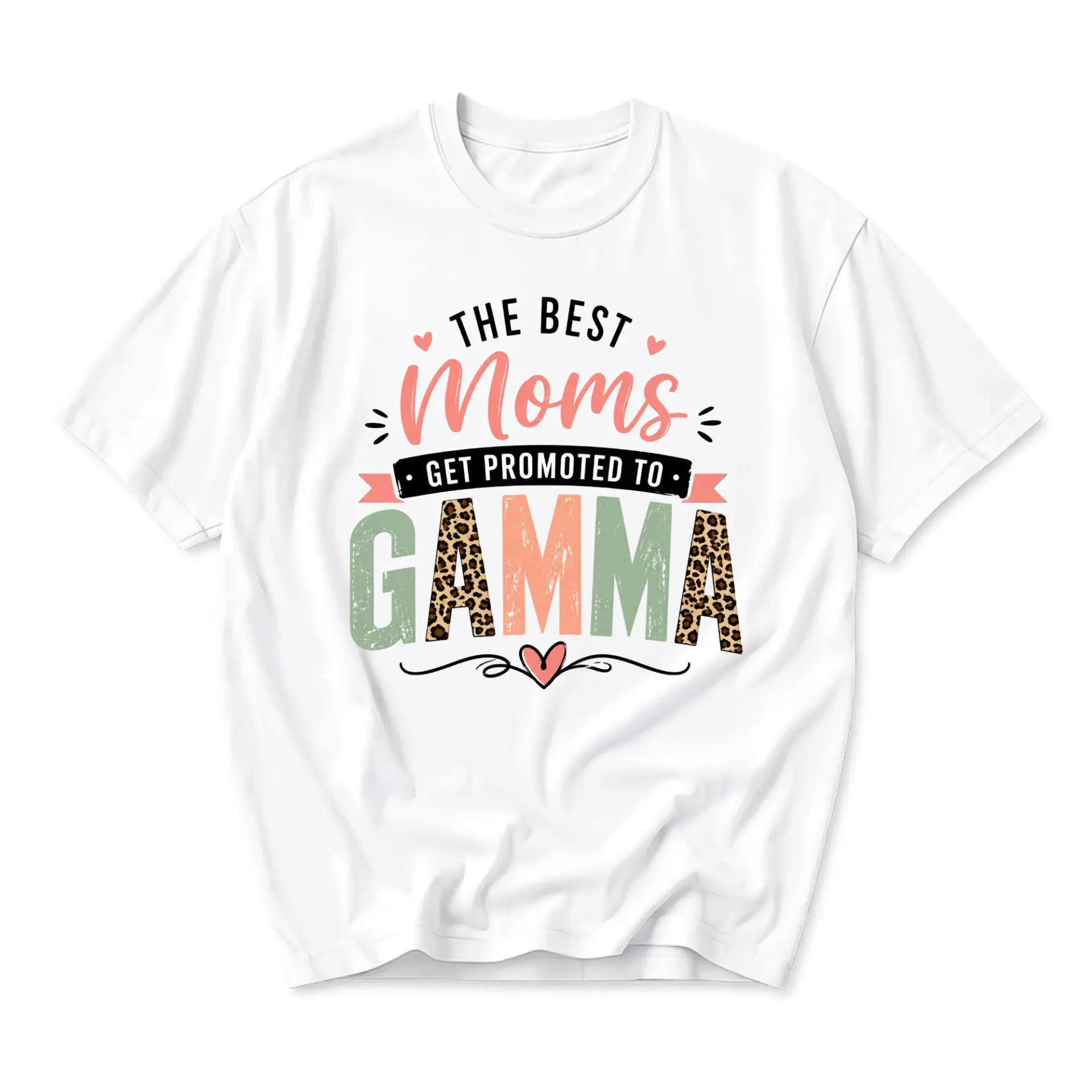Graphic Tee the Best Moms Get Promoted to Gamma Unisex Shirt Casual Short