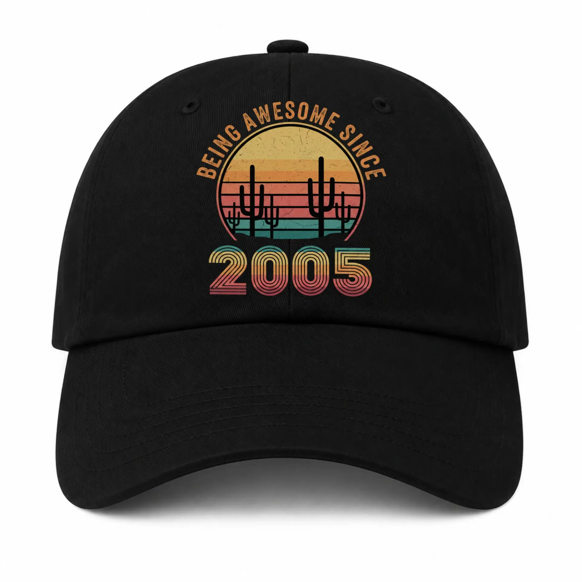 Vinyl Sticker Pack Being Awesome Since 2005 Desert Sunset Graphic Decals for Laptops Water Bottles and Notebooks 3 Pieces