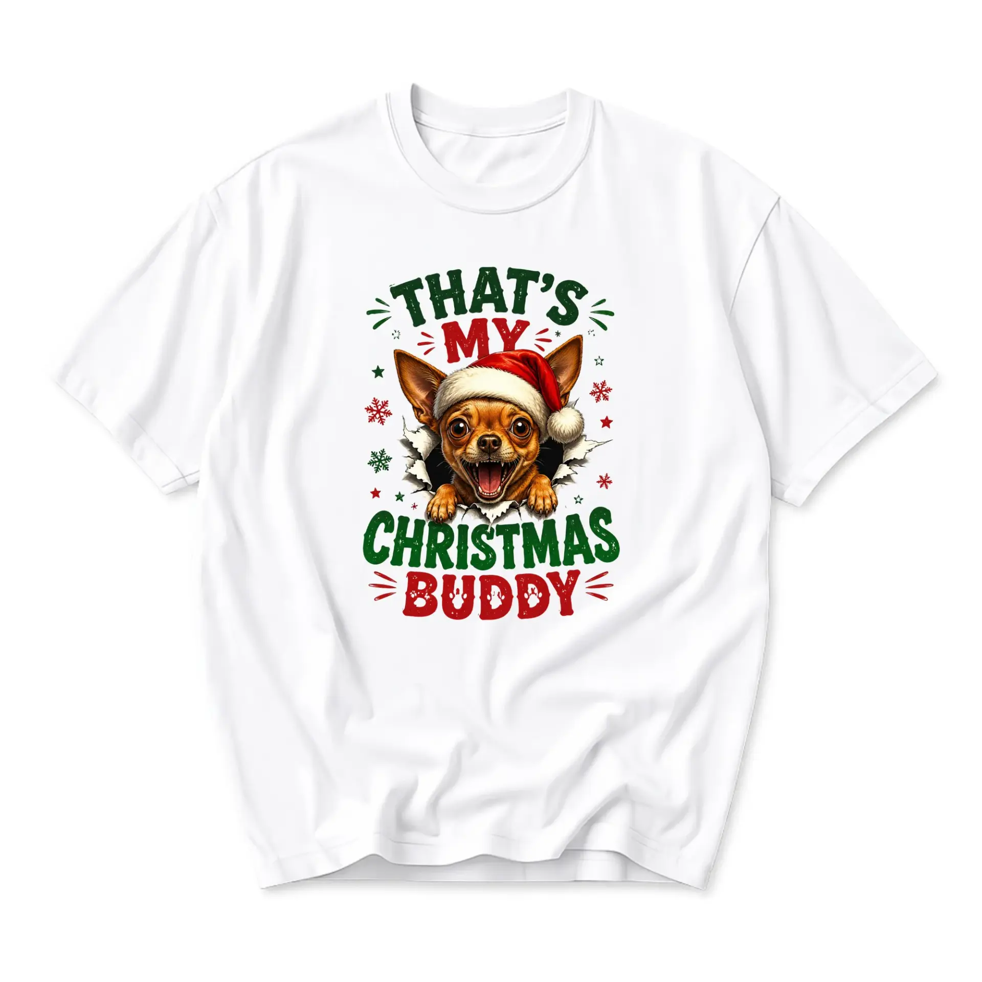 Graphic Tee That Is My Christmas Chihuahua Dog Lover Holiday Gift Unisex