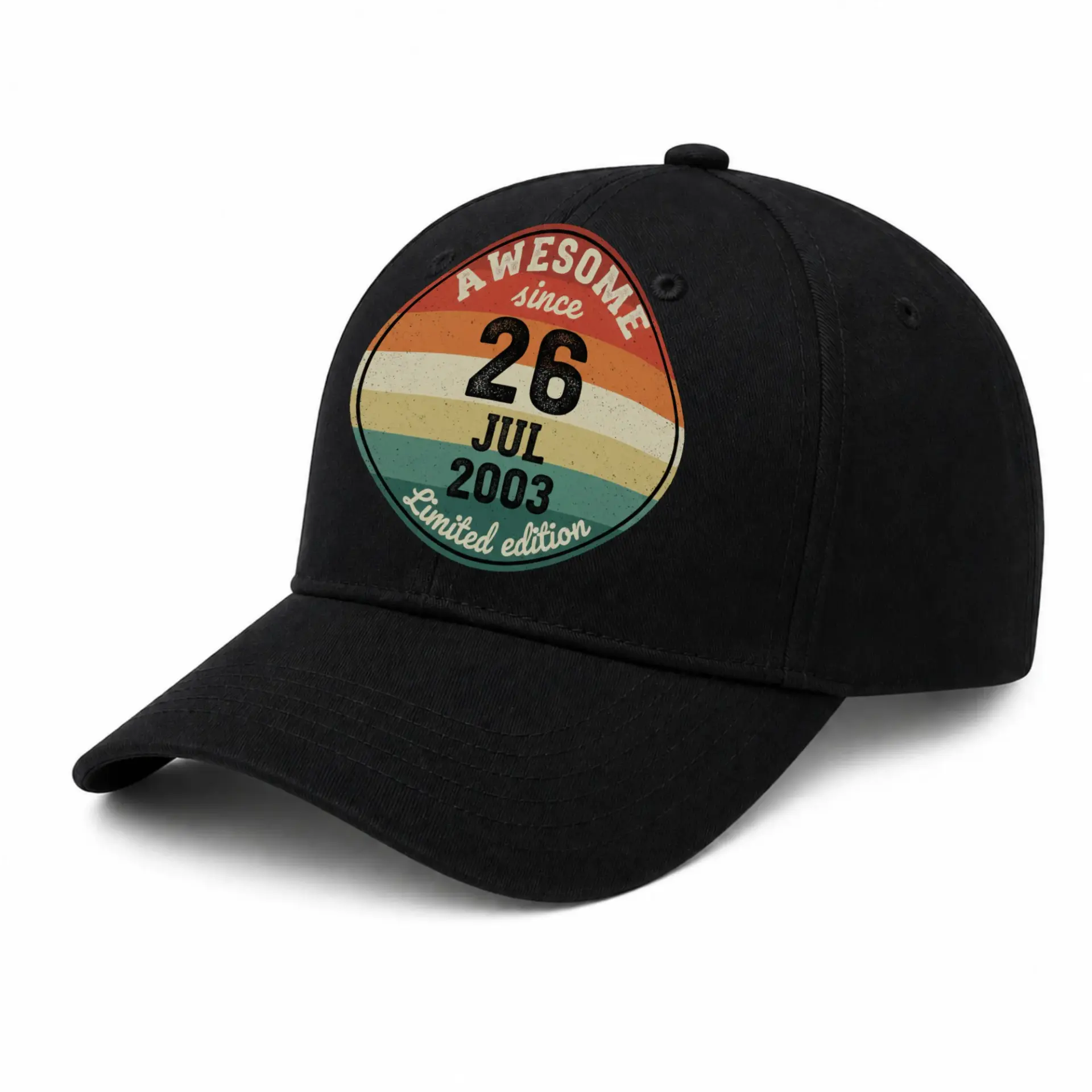 Baseball Cap Awesome Since July 2003 Vintage Retro Style Dad Hat