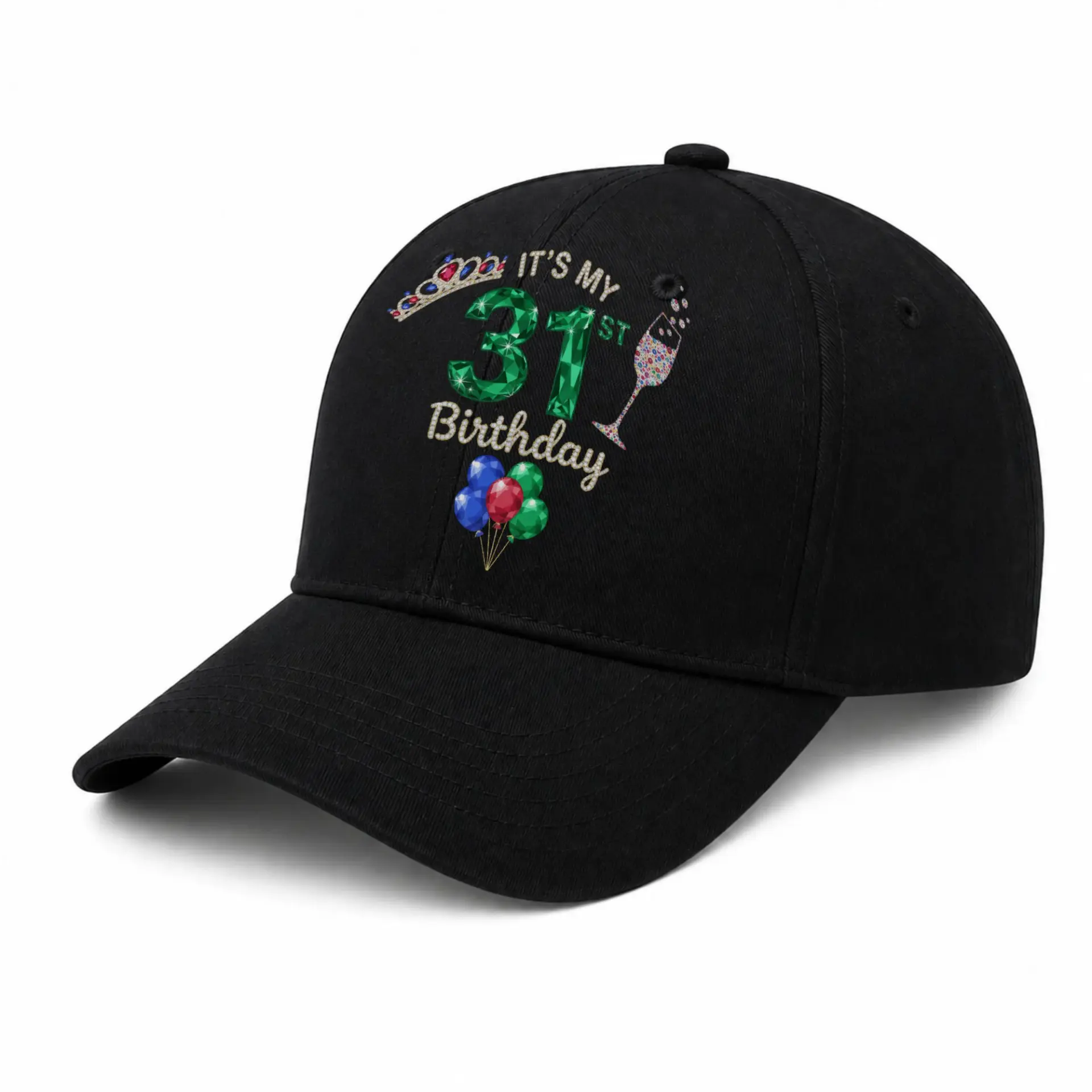 Baseball Cap 31st Birthday Celebration Design Embroidered Graphic Hat