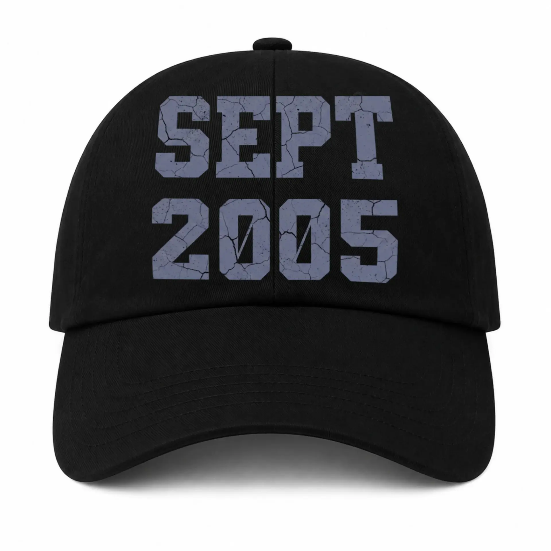 Vinyl Sticker Pack Sept 2005 Anniversary Date Design Set of Three Durable Water Resistant Decals for Personal Items