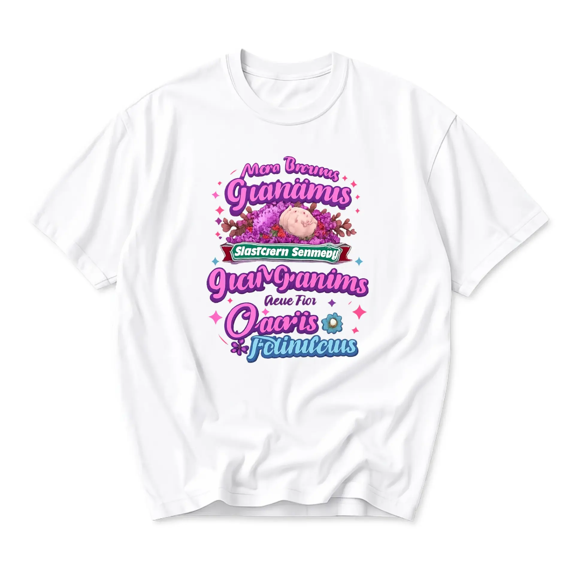 Graphic Tee Unisex Crew Neck Short Sleeve Shirt Featuring Artistic