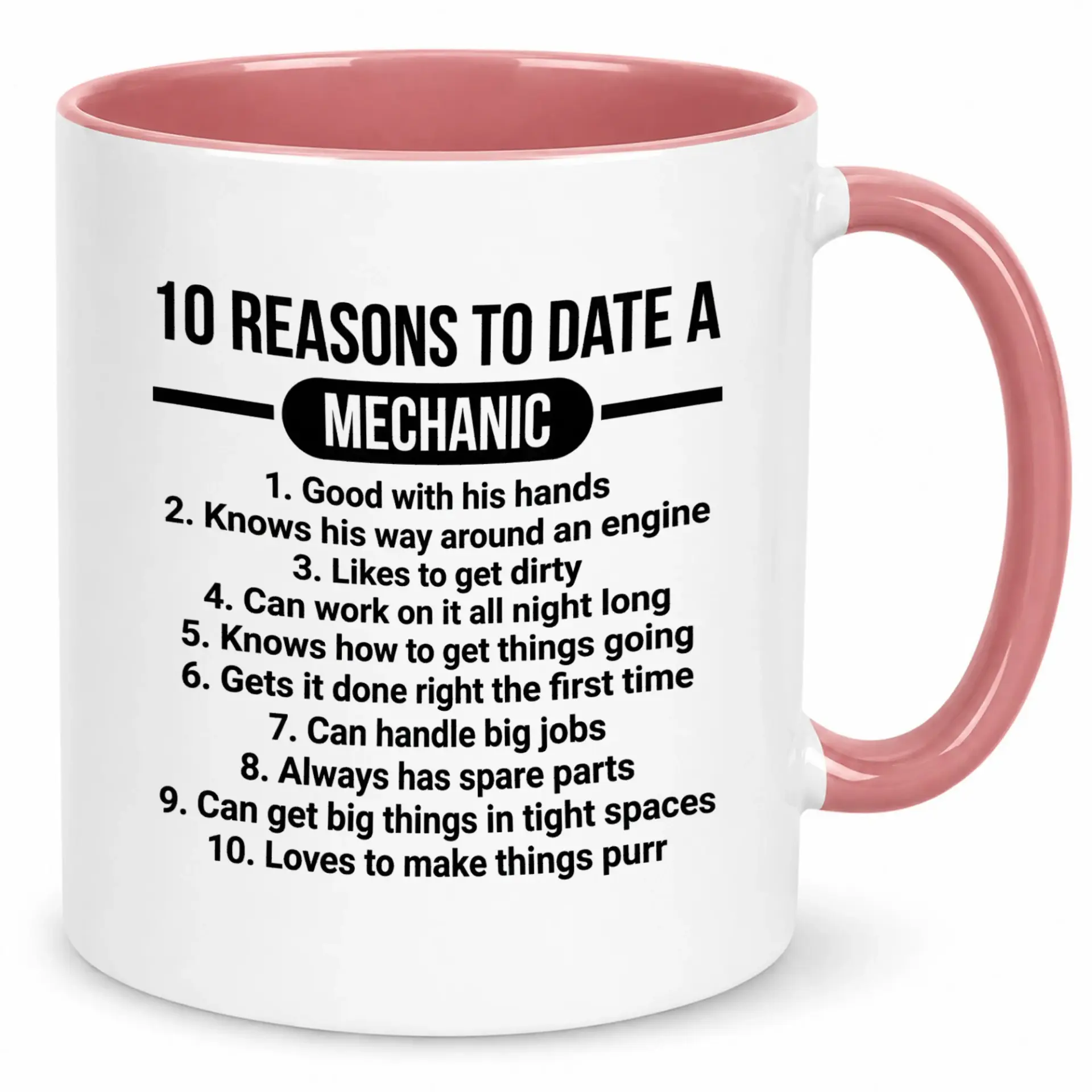 Funny Mechanic Coffee Mug Humorous Ceramic Drinkware Gift for Auto Enthusiasts Husband Boyfriend Dad Birthday Present Car Guys Automotive Theme Novelty Cup