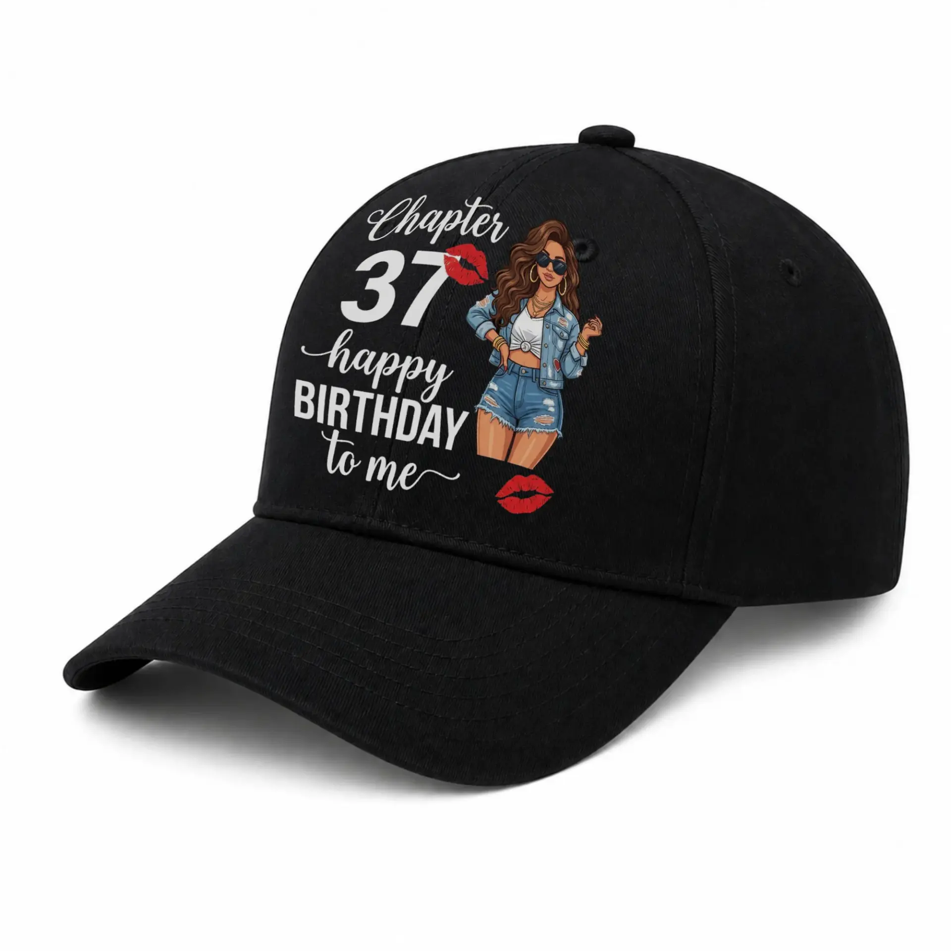 Baseball Cap Thirty Seventh Birthday Celebration Hat for Women Adult