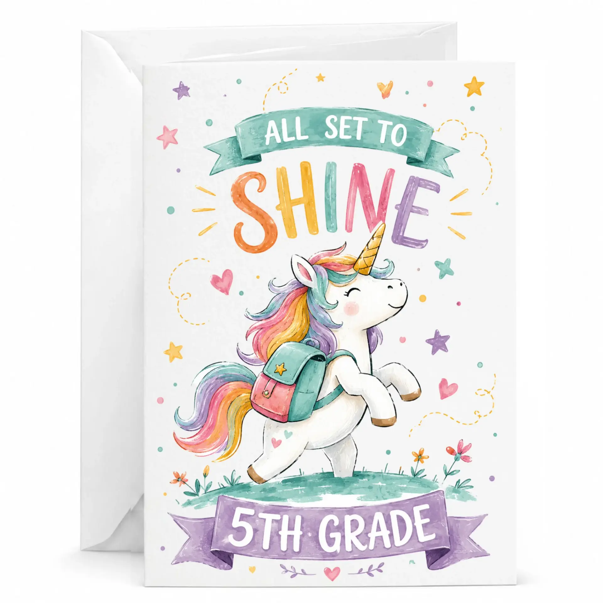 Personalized Greeting Card All Set 5th Theme