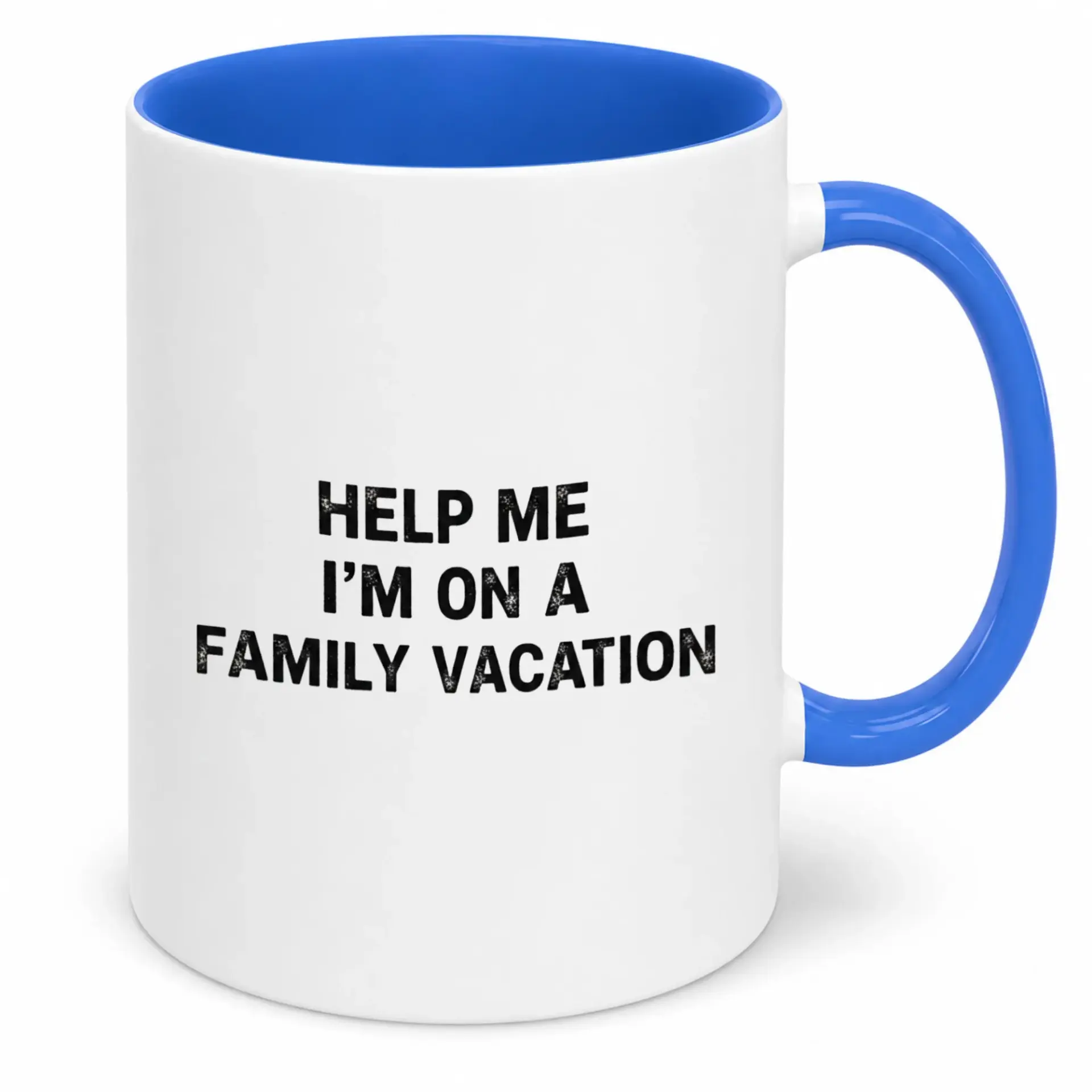 Funny Sarcastic Ceramic Coffee Mug for Vacation Lovers - Humorous Holiday Travel Gag Gift for Friends Family Coworkers