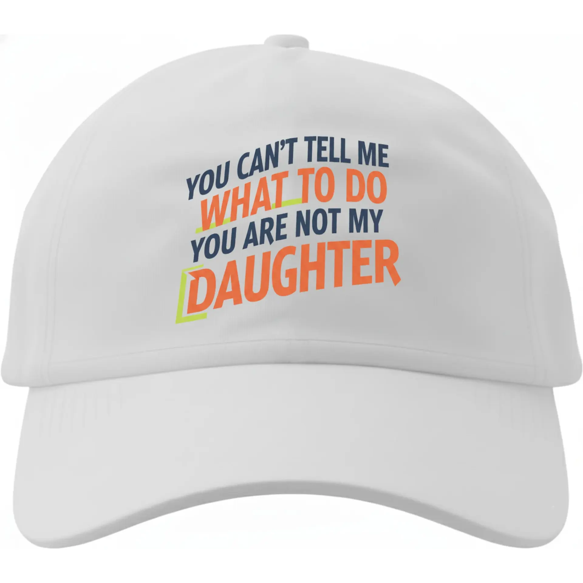 Dad Hat Baseball Cap with Funny Graphic Text Design for Casual Everyday Wear and Outdoor Sun Protection Accessory