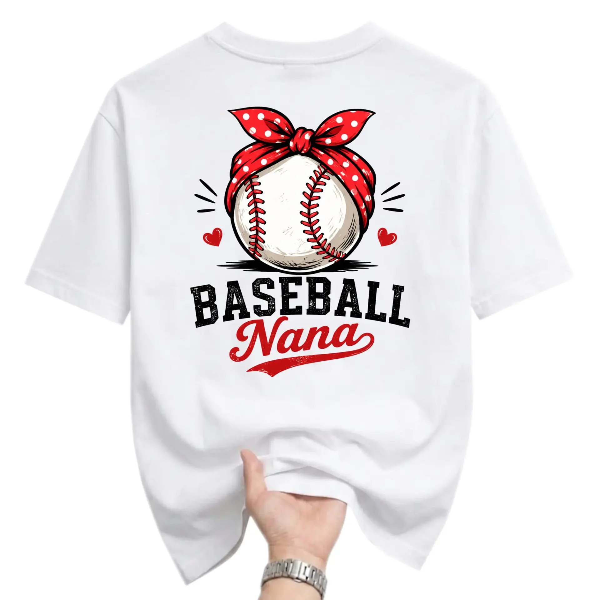Graphic Tee Baseball Nana Shirt Sport Themed Casual Top for Fans and Game Days Soft Comfortable Unisex Crew Neck Apparel