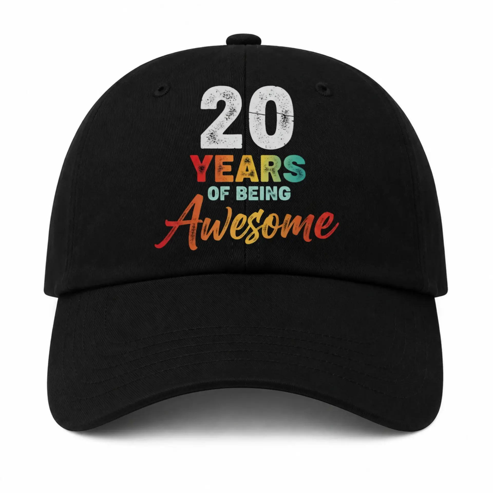 Vinyl Sticker Pack 20 Years of Being Awesome Retro Style Decals for Laptops and Water Bottles Set of Three Pieces