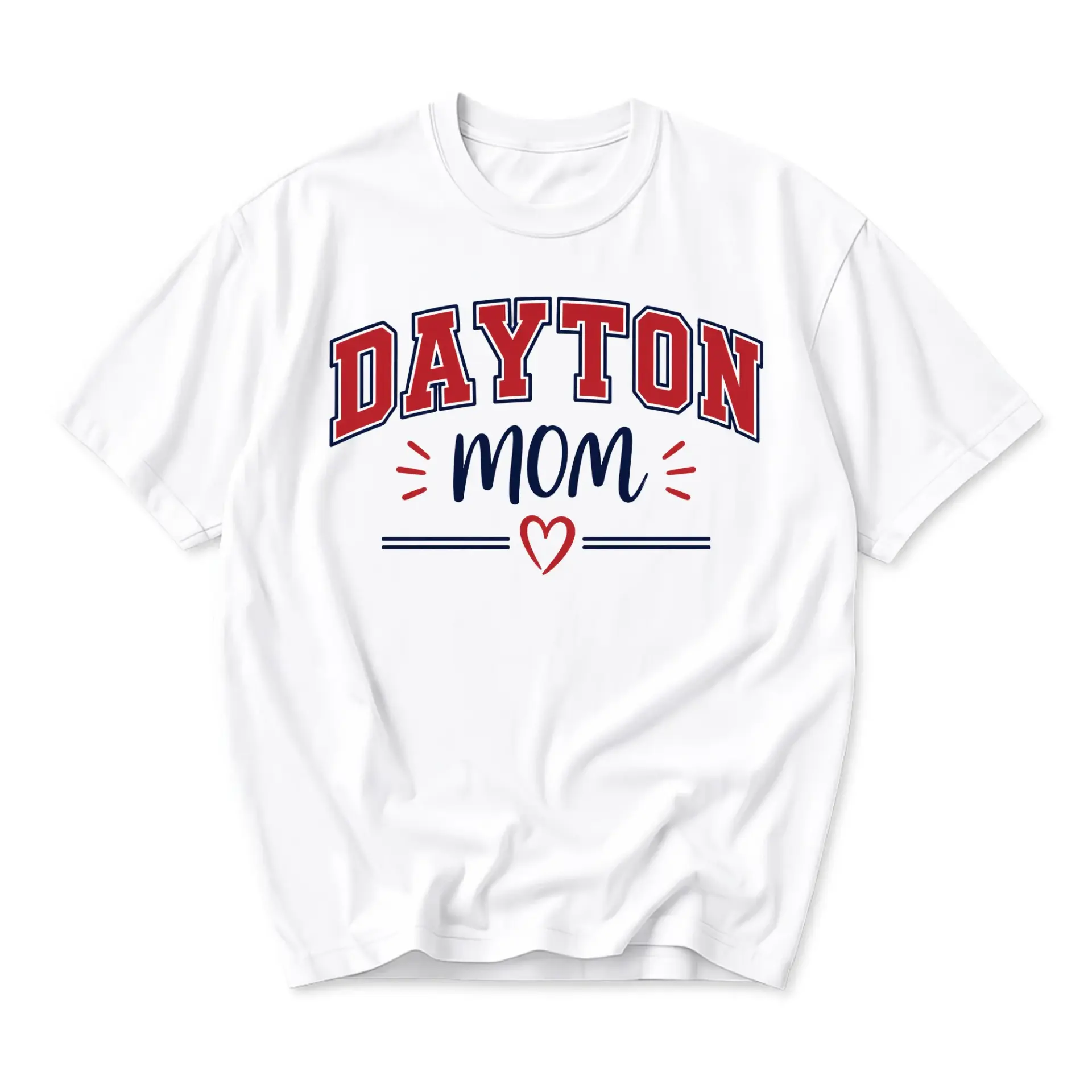 Graphic Tee Mom Shirt Unisex Crew Neck Short Sleeve Top Soft Cotton Blend