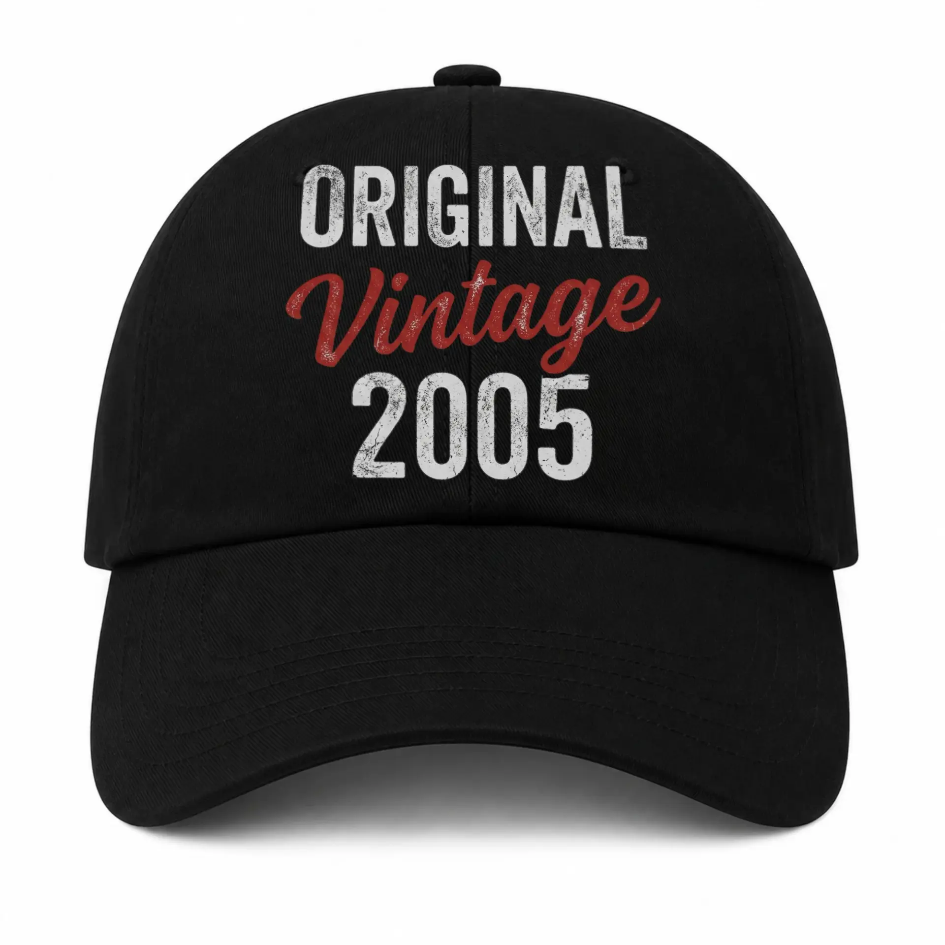 Baseball Cap Vintage 2005 Aesthetic Graphic Print Adjustable Hat