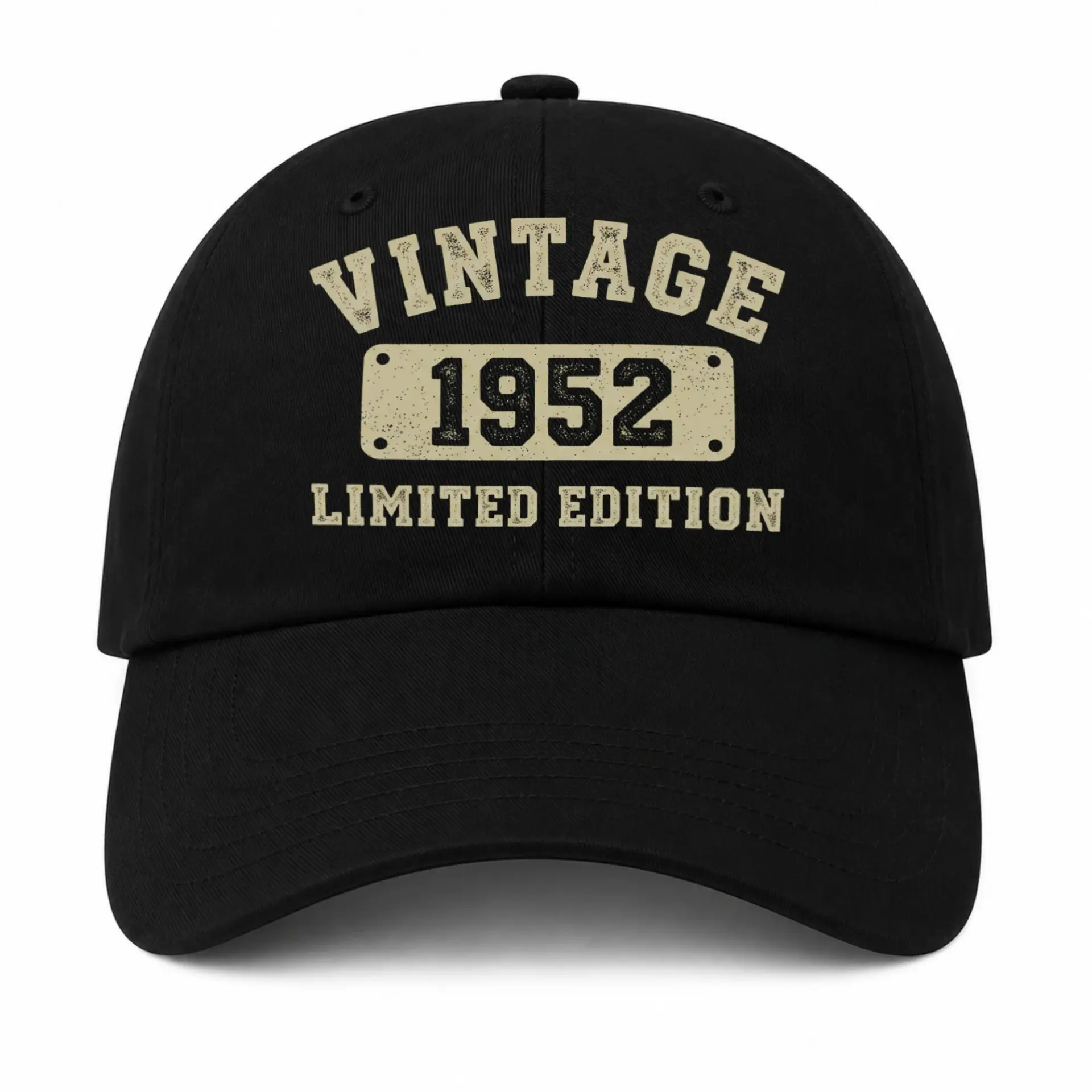 Baseball Cap Vintage 1952 Limited Edition Retro Birthday Dad Hat Style