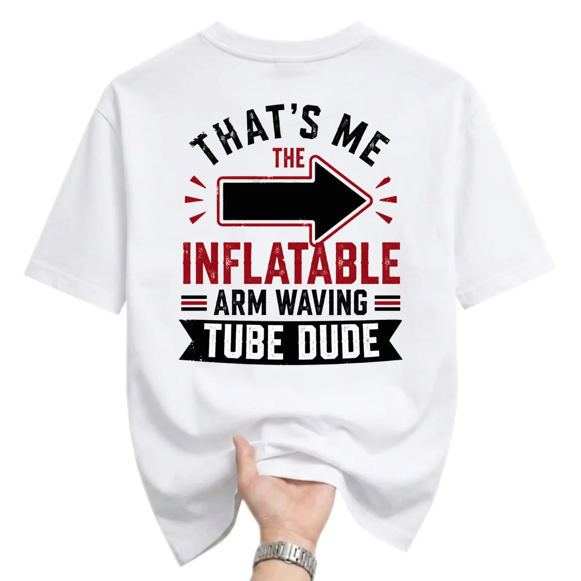 Funny Shirt That Is Me the Inflatable Arm Waving Tube Dude Graphic Printed Unisex Casual Crew Neck Cotton Tee