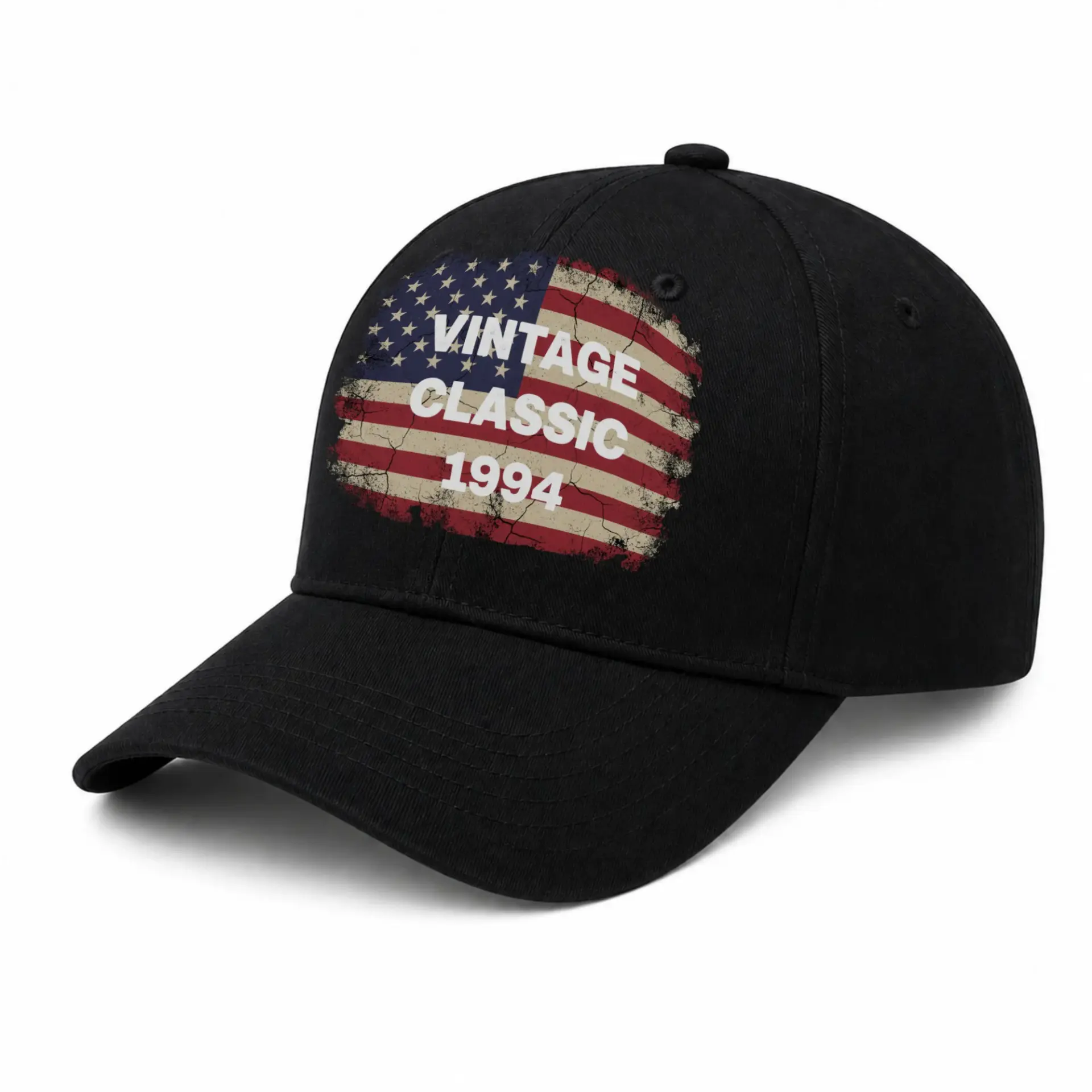 Baseball Cap Vintage 1994 Graphic Print Low Profile Casual Sun Hat