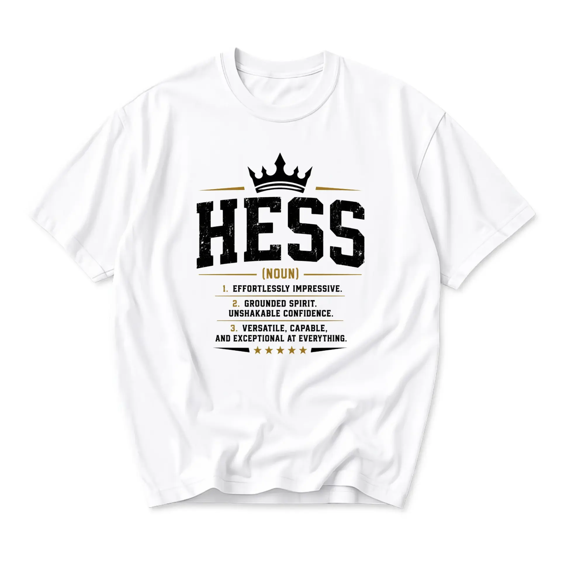 Funny Shirt Unisex Graphic Printed T-Shirt Custom Name Apparel Personalized