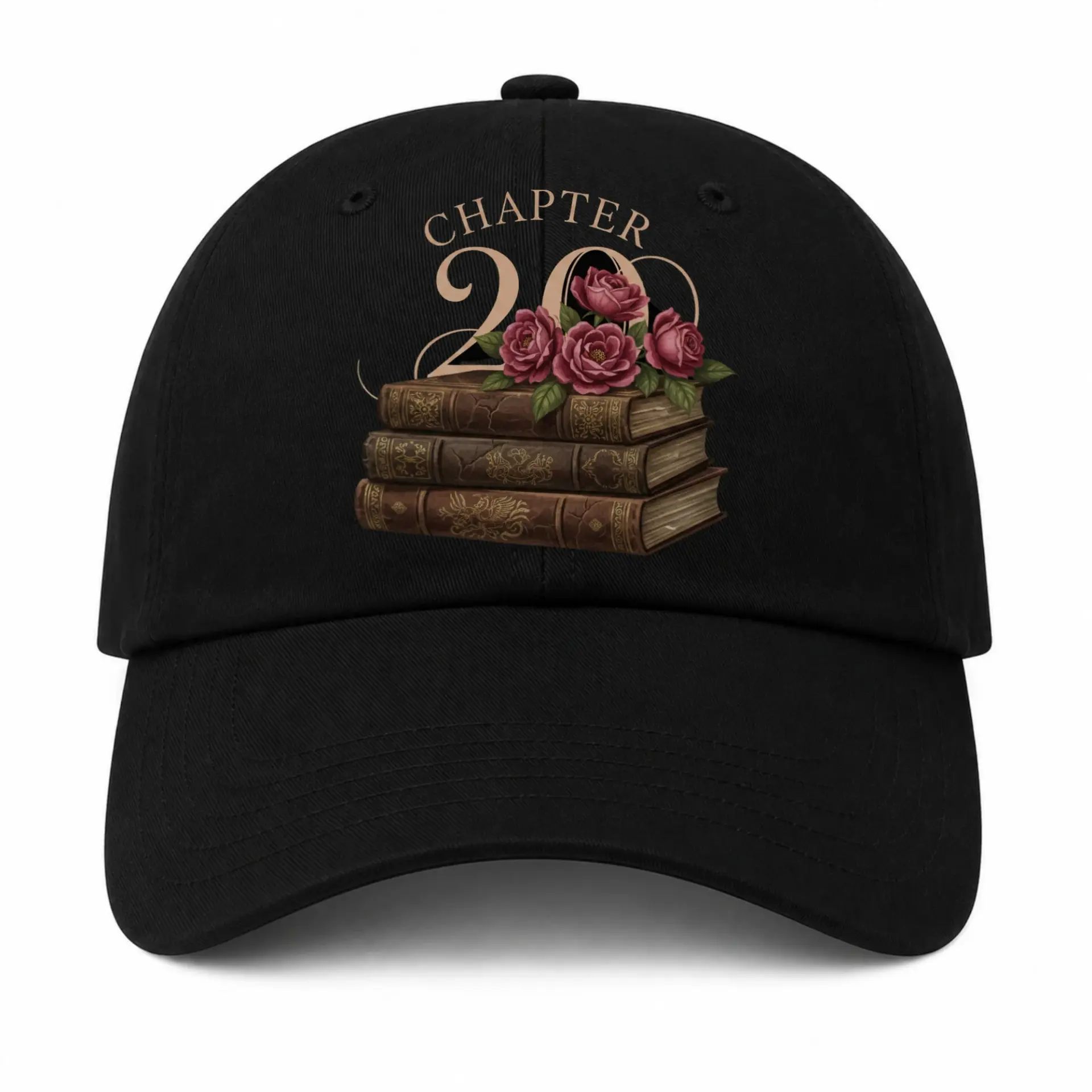 Baseball Cap Floral Botanical Graphic Print Comfortable Everyday Hat