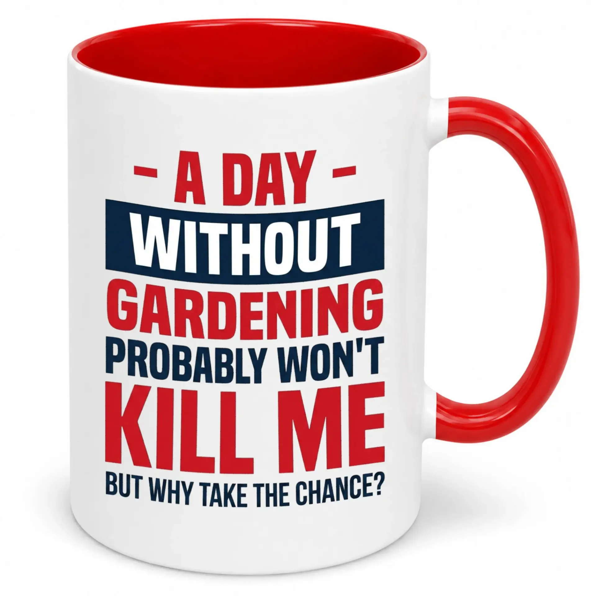 Funny Gardening Themed Ceramic Coffee Mug - Humorous Plant Lover Beverage Cup - Unique Gardener Gift Idea for Any Occasion