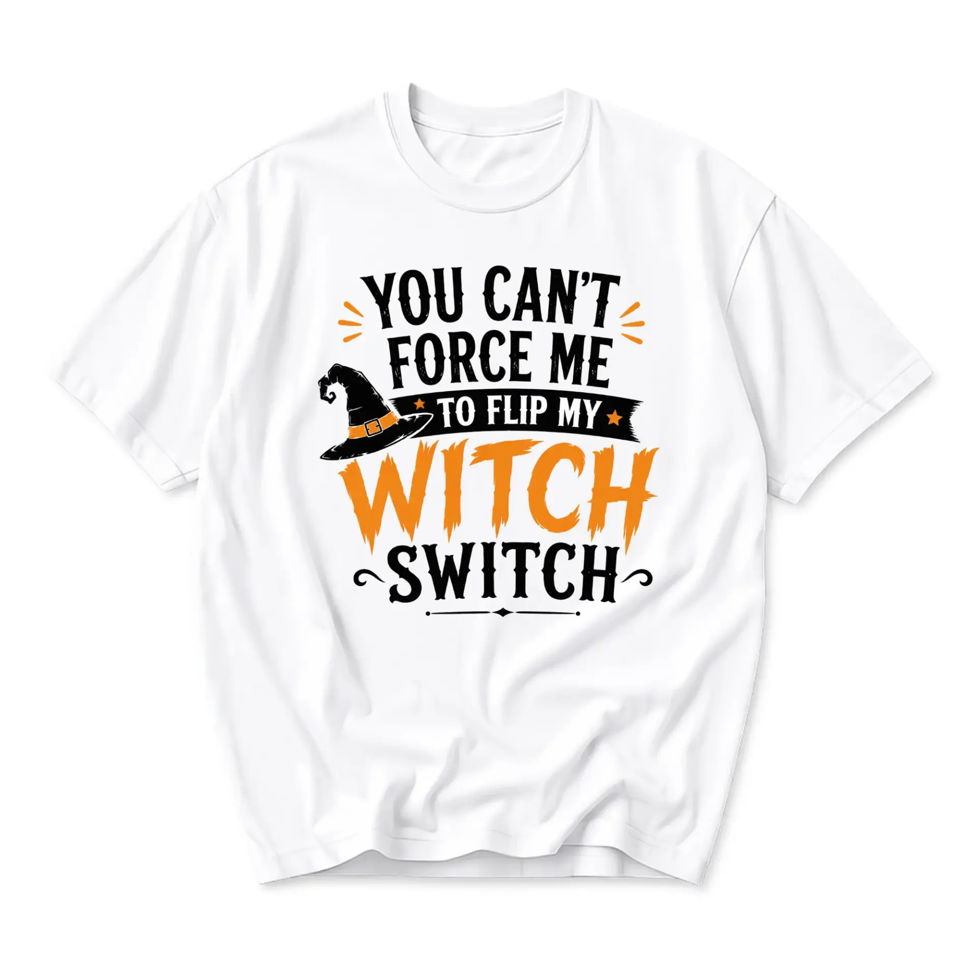 Funny Shirt Witch Switch Graphic Tee Seasonal Humorous Quote Unisex Cotton Casual Apparel for Everyday Wear