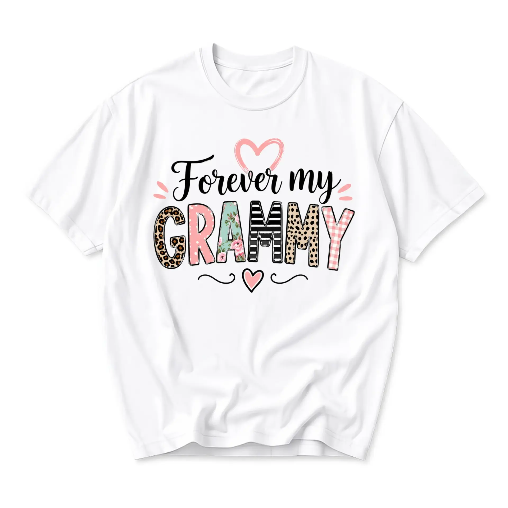 Graphic Tee Forever My Unisex Crew Neck Casual Everyday Shirt Soft Cotton Blend Short Sleeve Apparel Gift