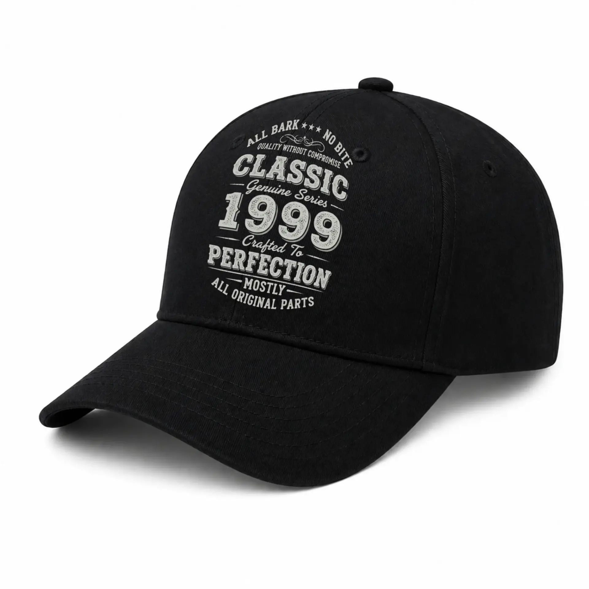 Baseball Cap Classic 1999 Genuine Series Embroidered Dad Hat Unisex