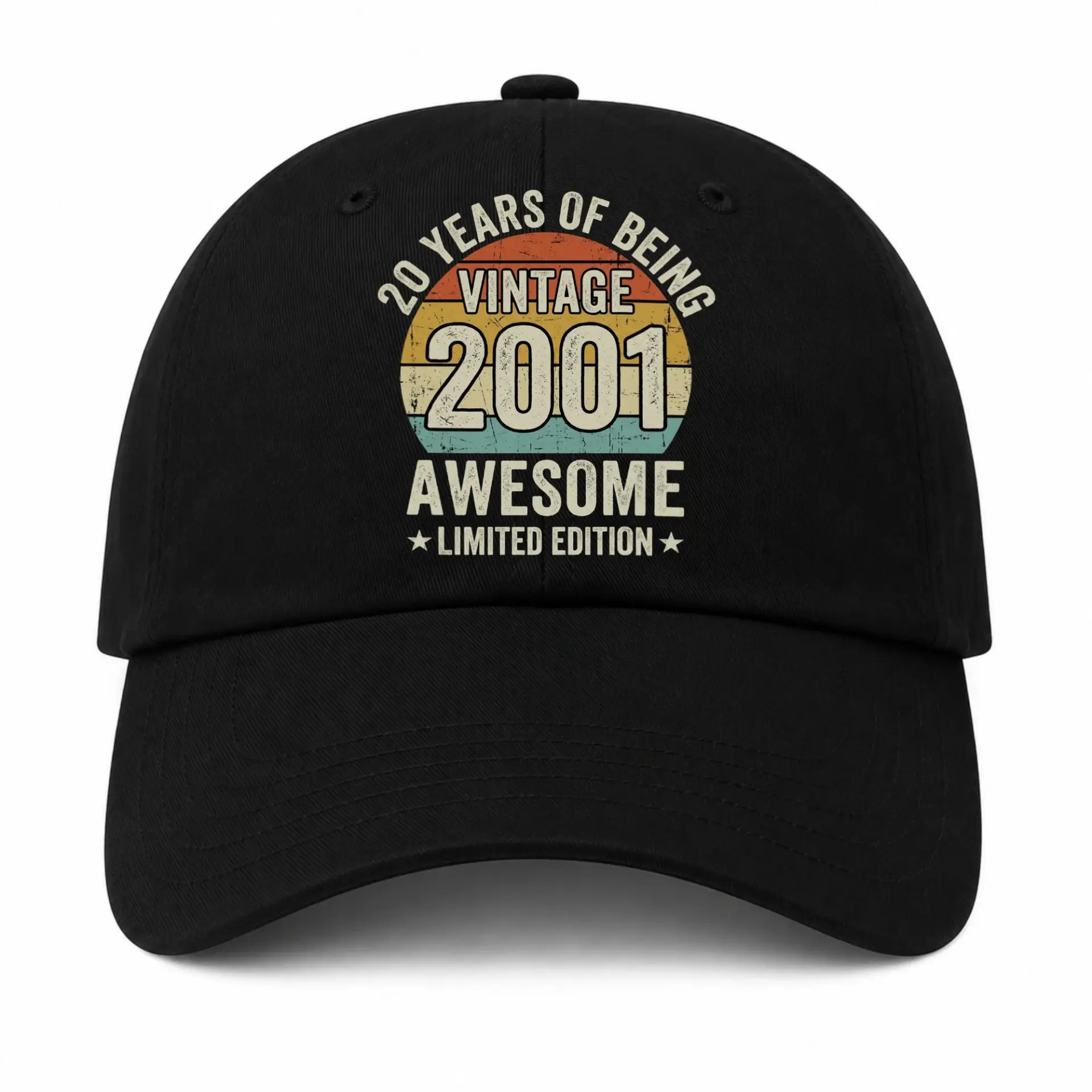 Baseball Cap Retro Birthday Aesthetic Vintage Style Unisex Dad Hat