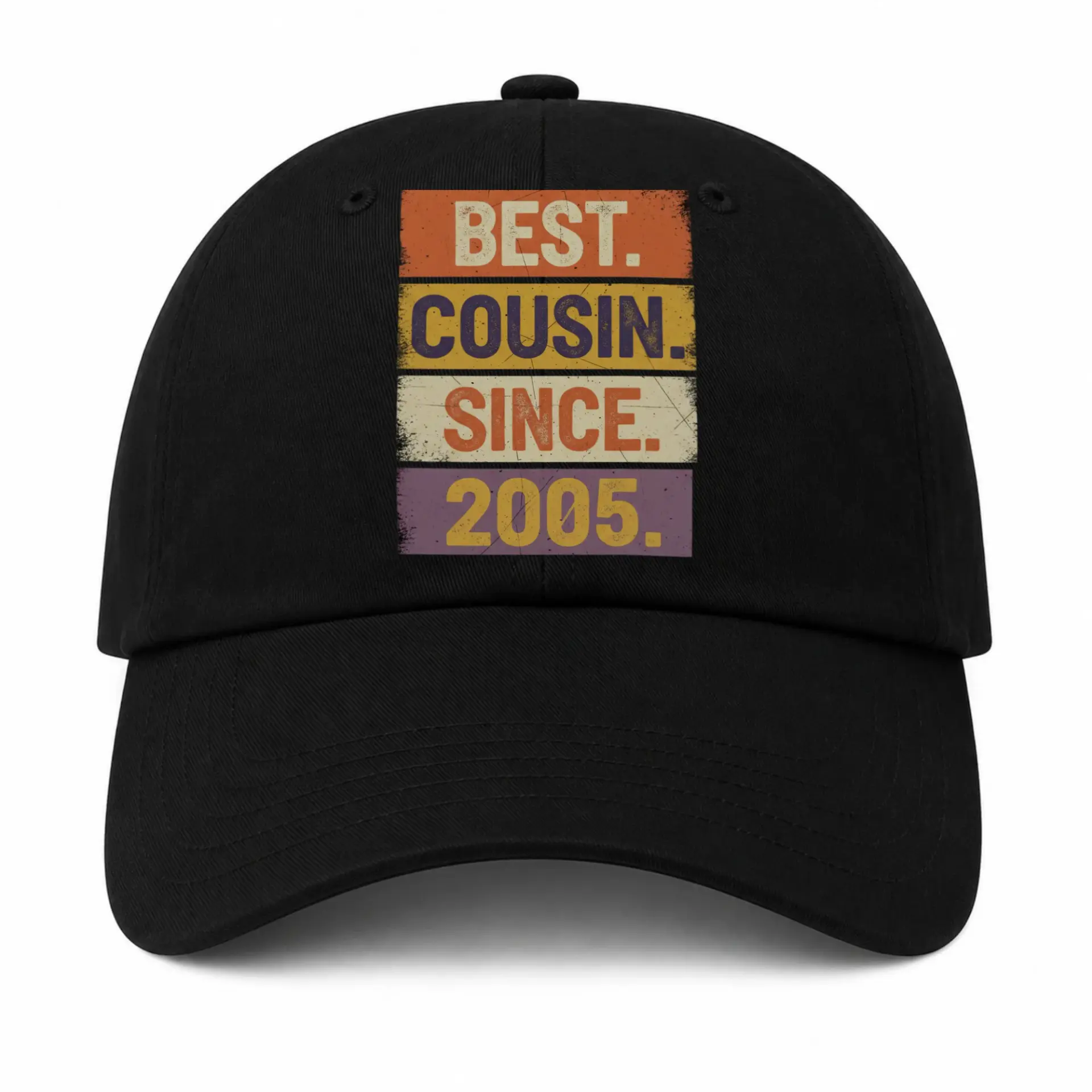 Vinyl Sticker Pack Best Cousin Since 2005 Retro Style Graphic Decals for Personalizing Your Everyday Accessories