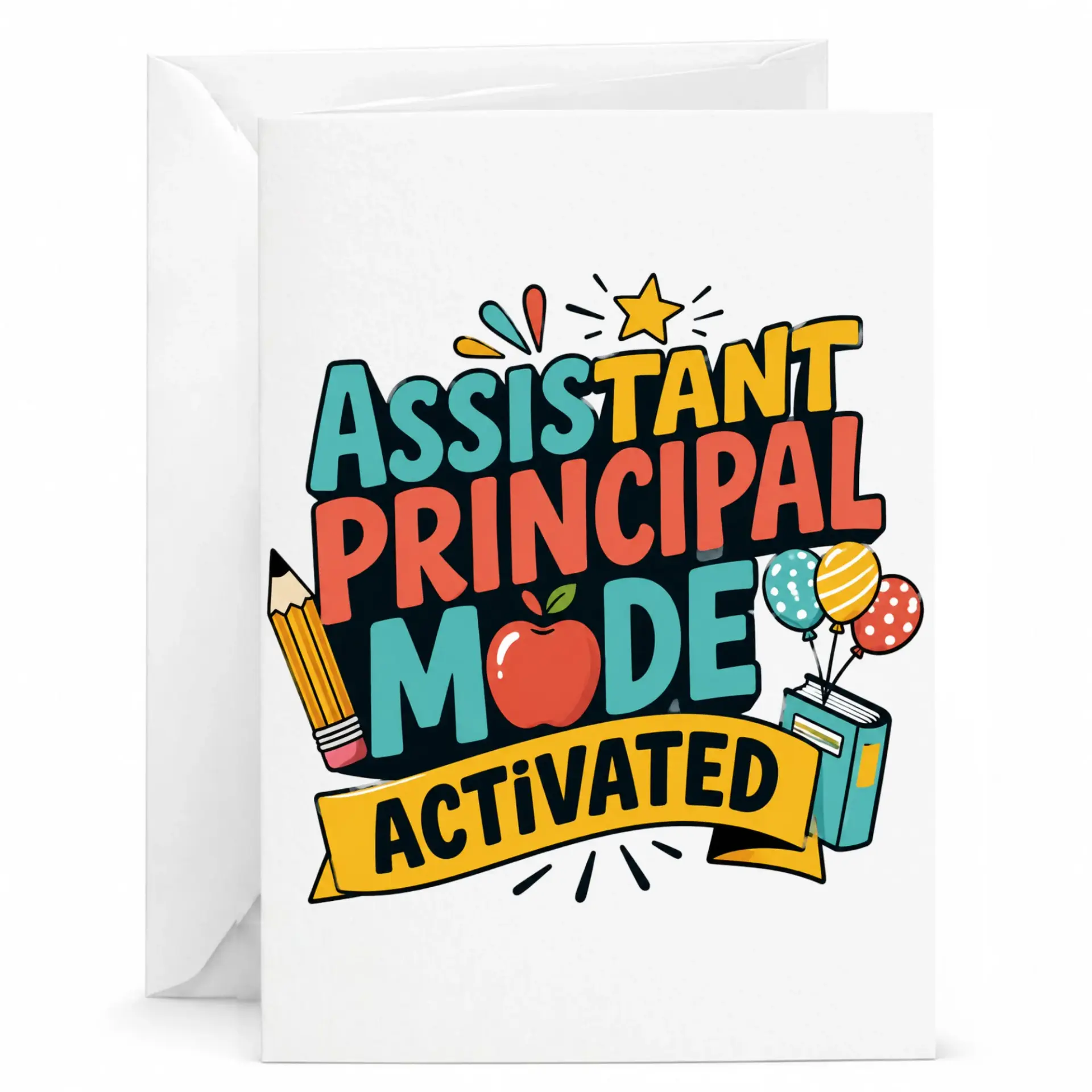 Personalized Greeting Card for Assistant Activated Design