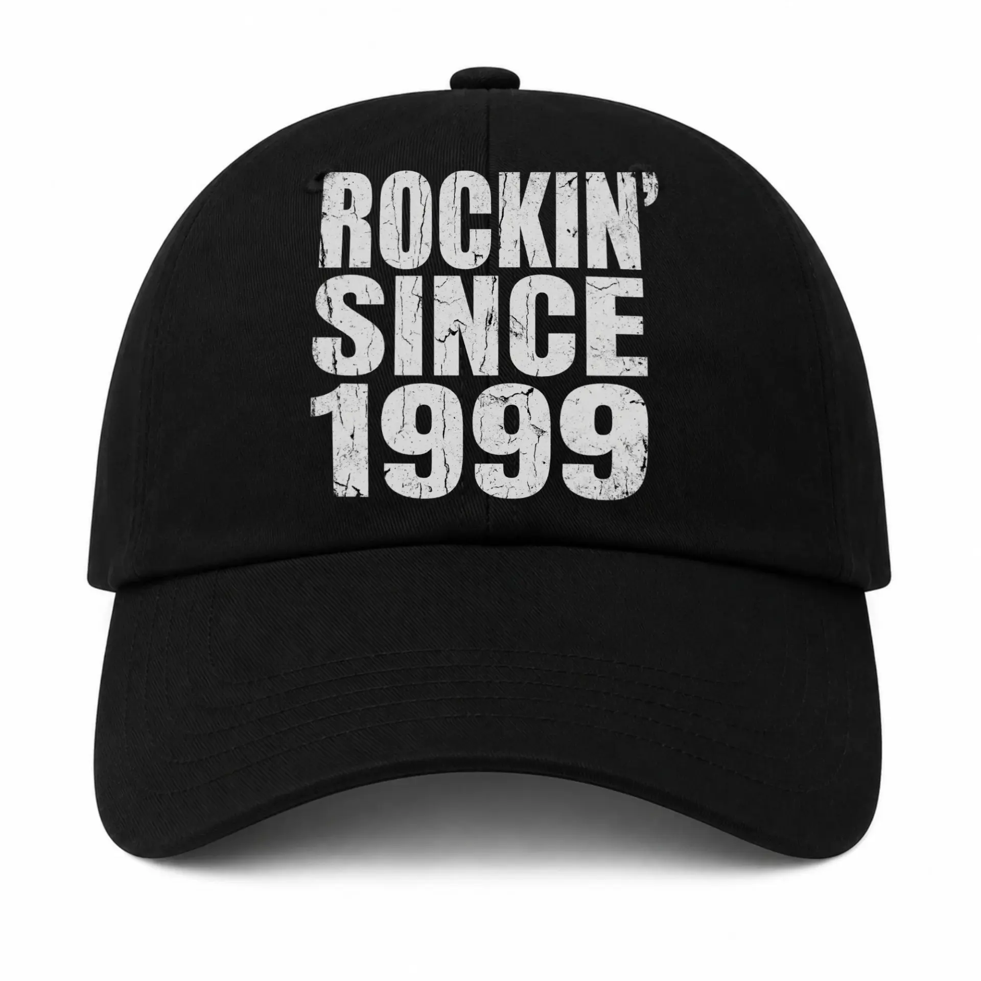 Baseball Cap Rockin Since 1999 Embroidered Vintage Style Sun Hat