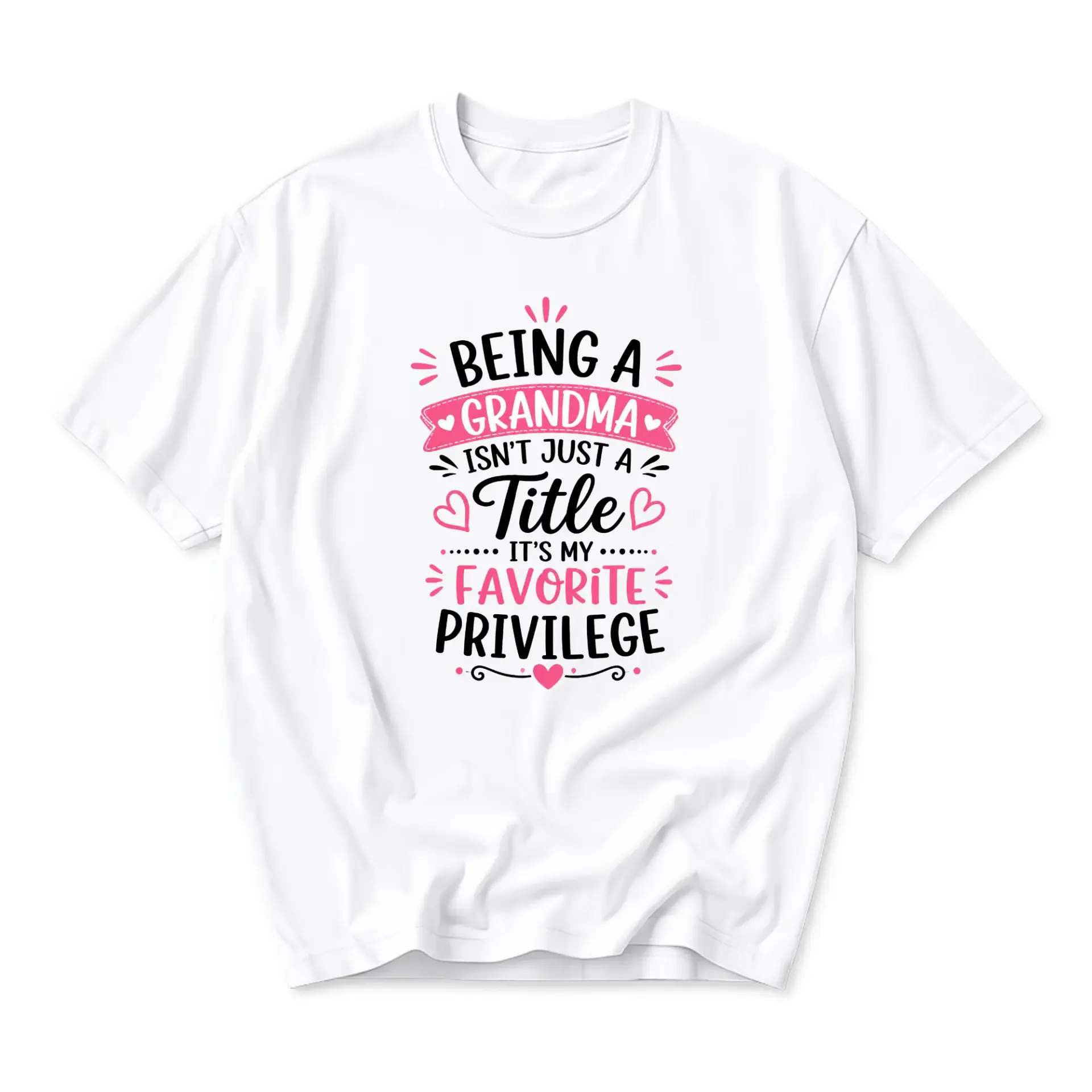 Funny Shirt Being a Grandma Is Not Just a Graphic Tee Unisex Crew Neck