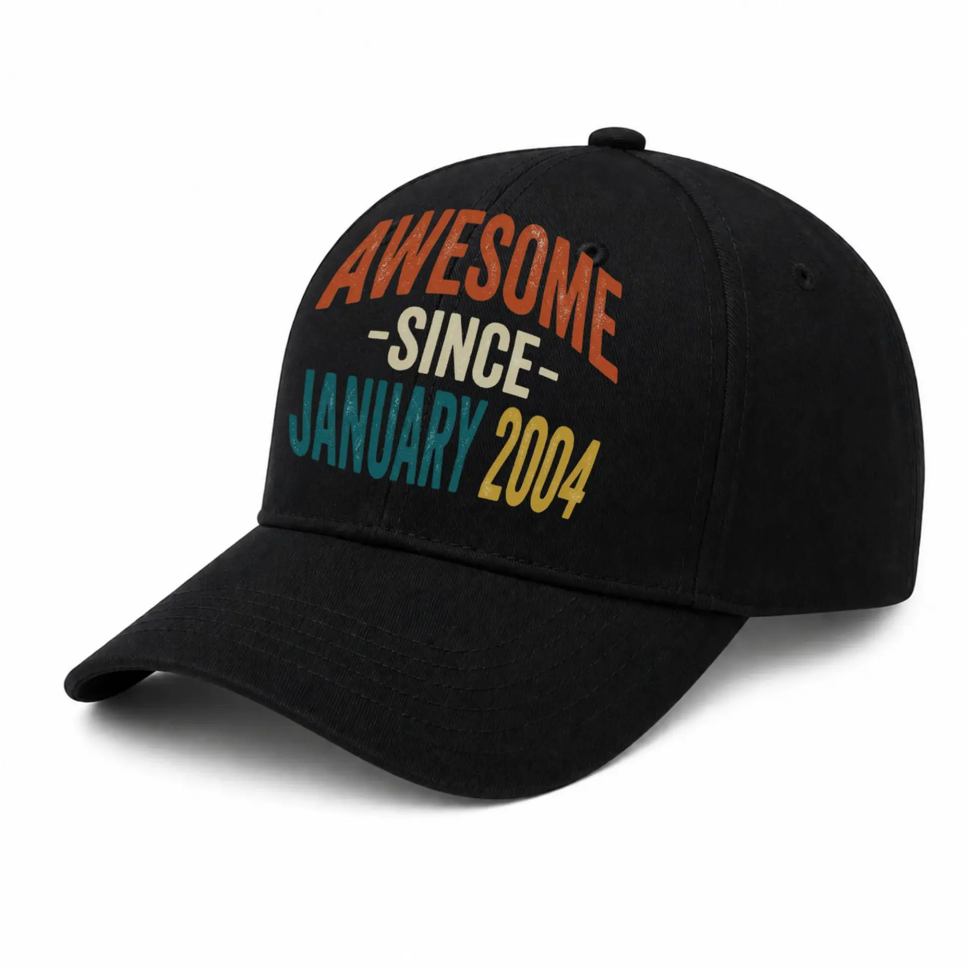 Baseball Cap Awesome Since January 2004 Retro Style Unisex Dad Hat