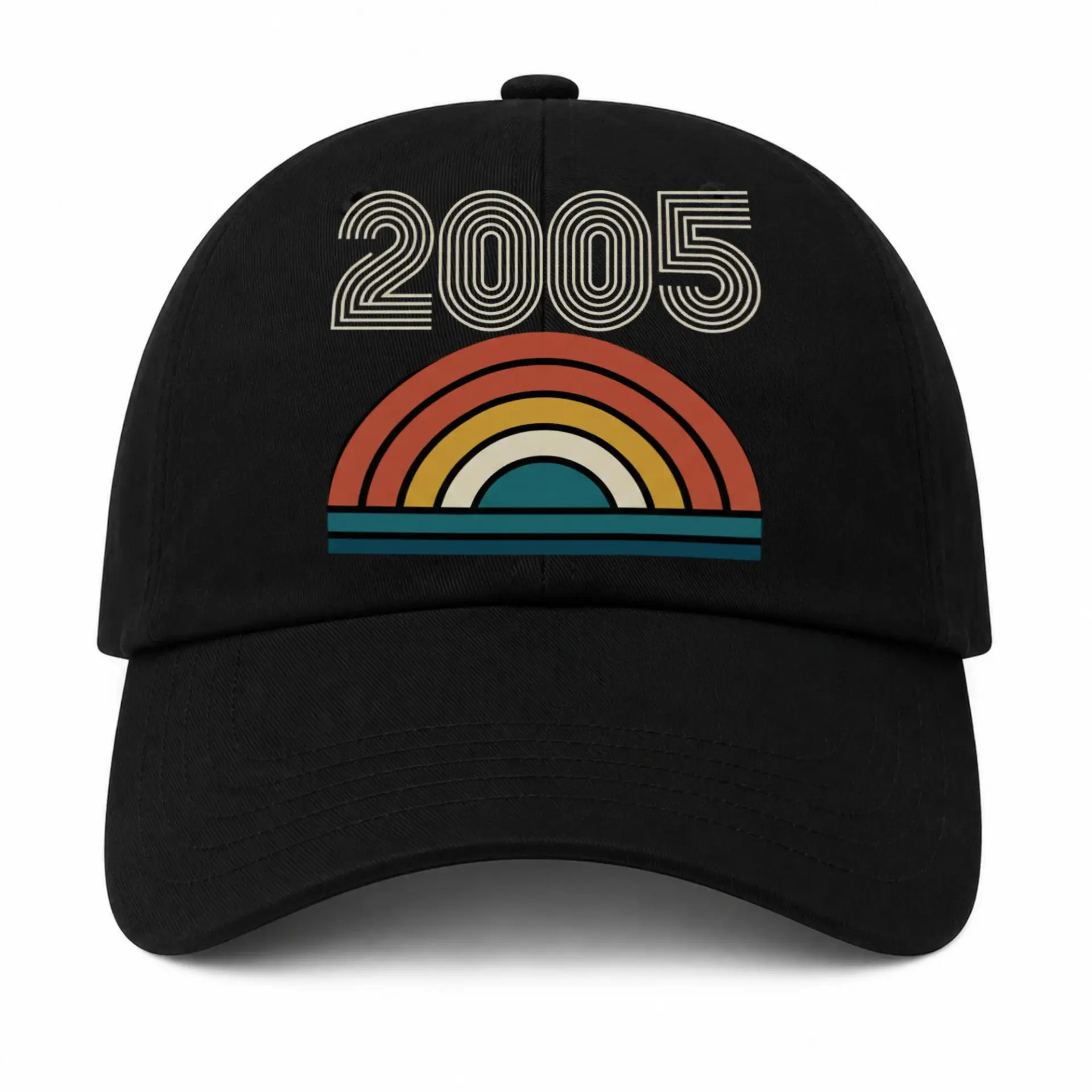 Vinyl Sticker Pack 2005 Retro Rainbow Aesthetic Decal Set for Laptops Water Bottles and Personal Accessories