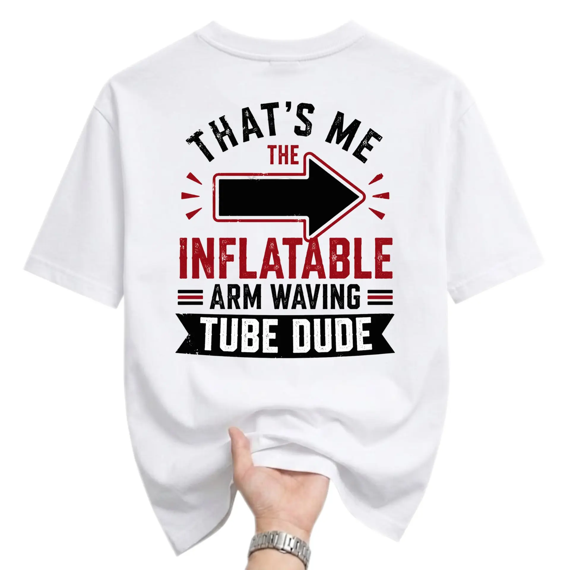 Funny Shirt That Is Me the Inflatable Arm Waving Tube Dude Graphic Printed Unisex Casual Crew Neck Cotton Tee