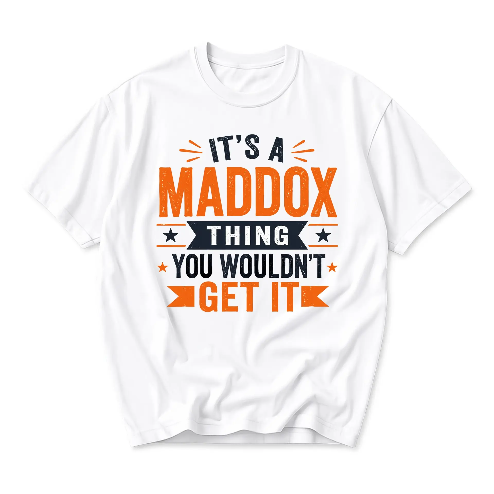 Funny Shirt Maddox Name Personalized Graphic Tee Unisex Casual Apparel for Everyday Wear and Unique Individual Style