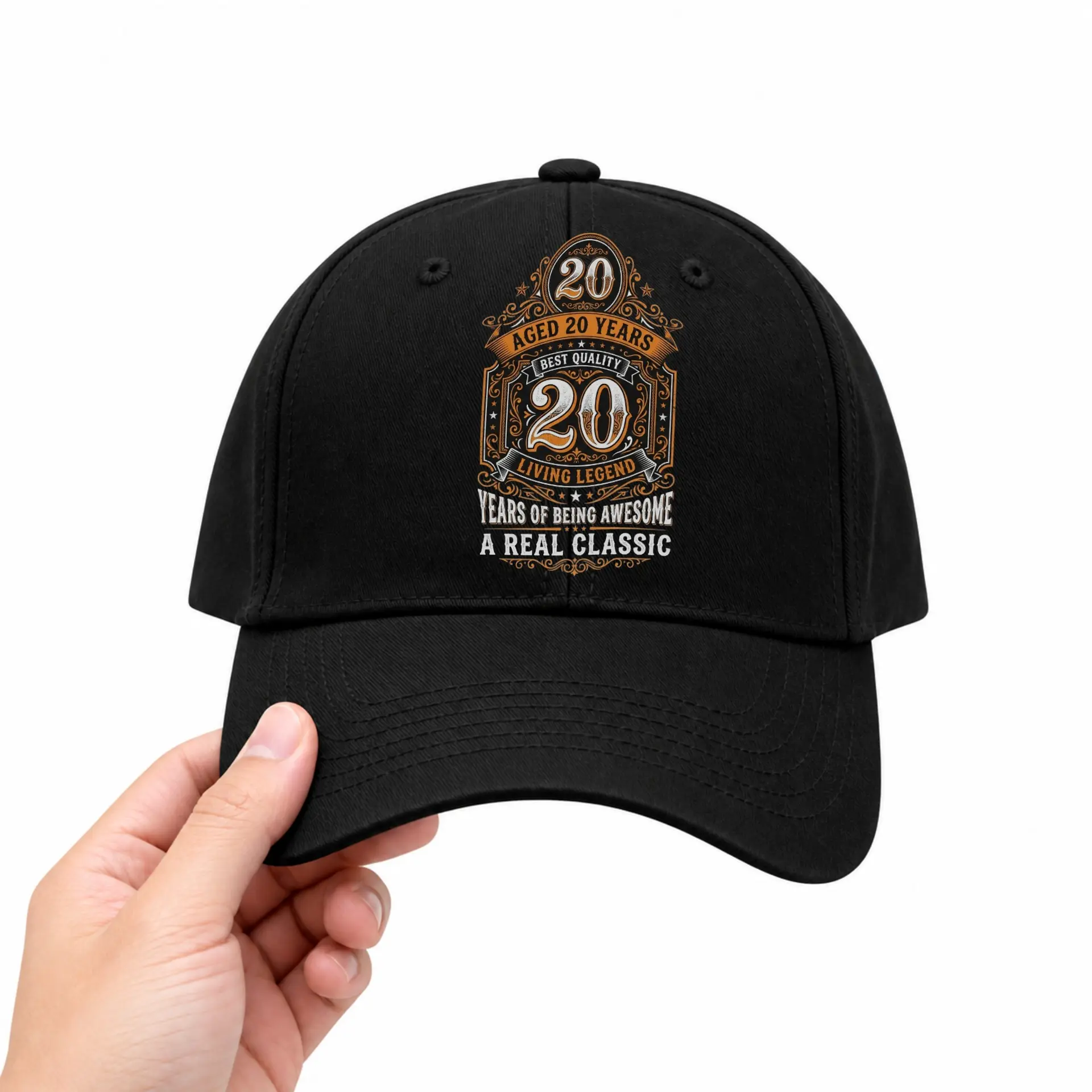 Vinyl Sticker Pack 20th Birthday Celebration Decal Set Aged 20 Years Living Legend Graphic for Personalizing Items